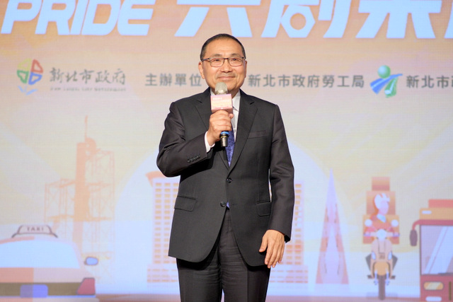 侯友宜：支持軍事預算不低於GDP3%