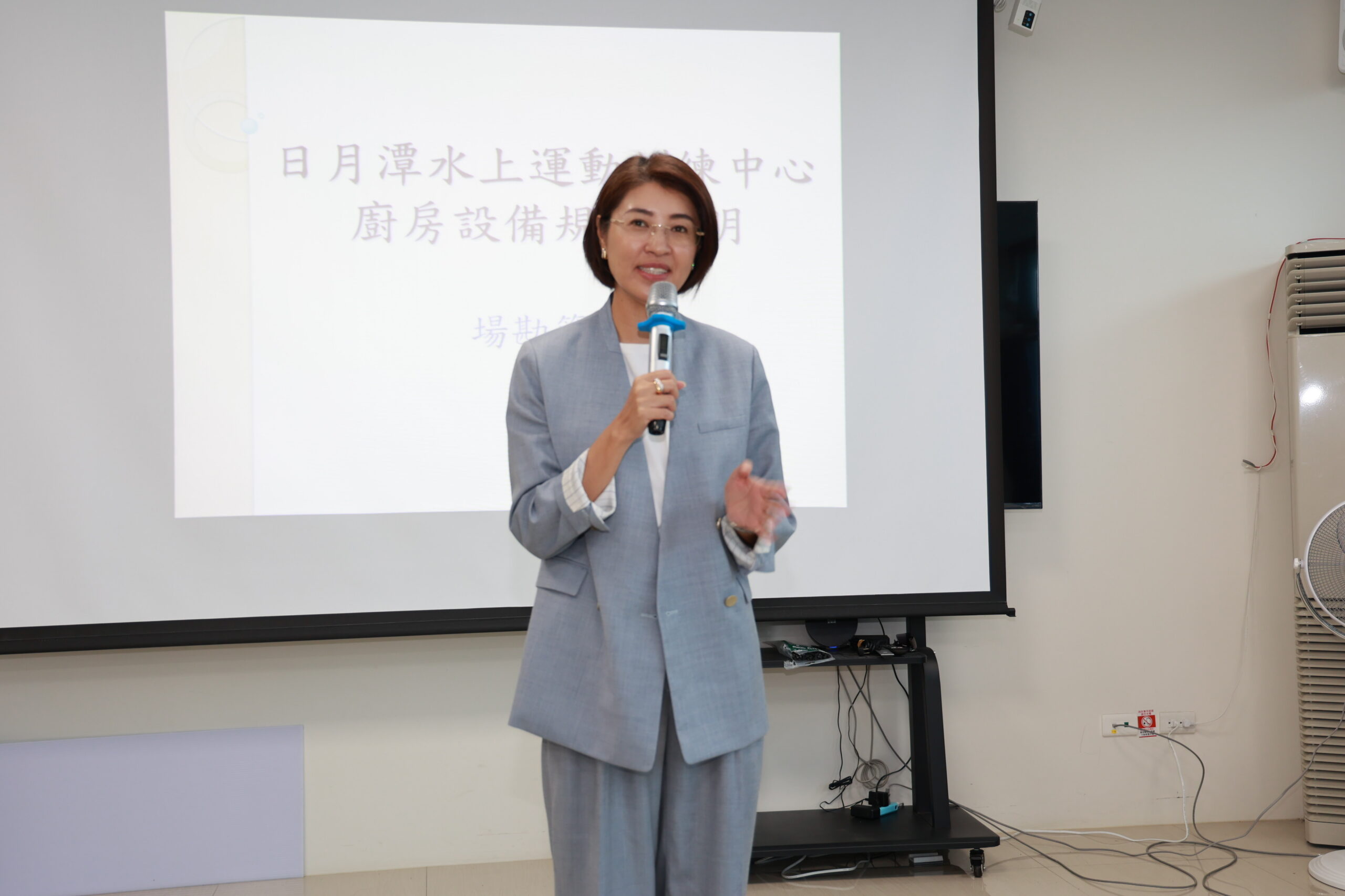 日月潭水上運動訓練中心廚房升級　許淑華縣長指示撥款325萬元完善選手飲食