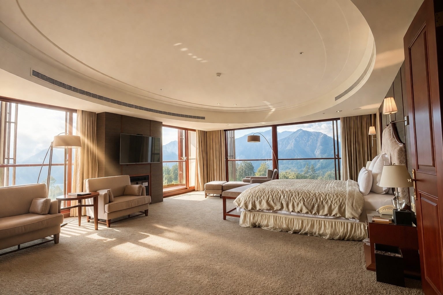 雲端上的行宮！阿里山賓館頂級套房　獨享山巒與雲瀑的雙重奏