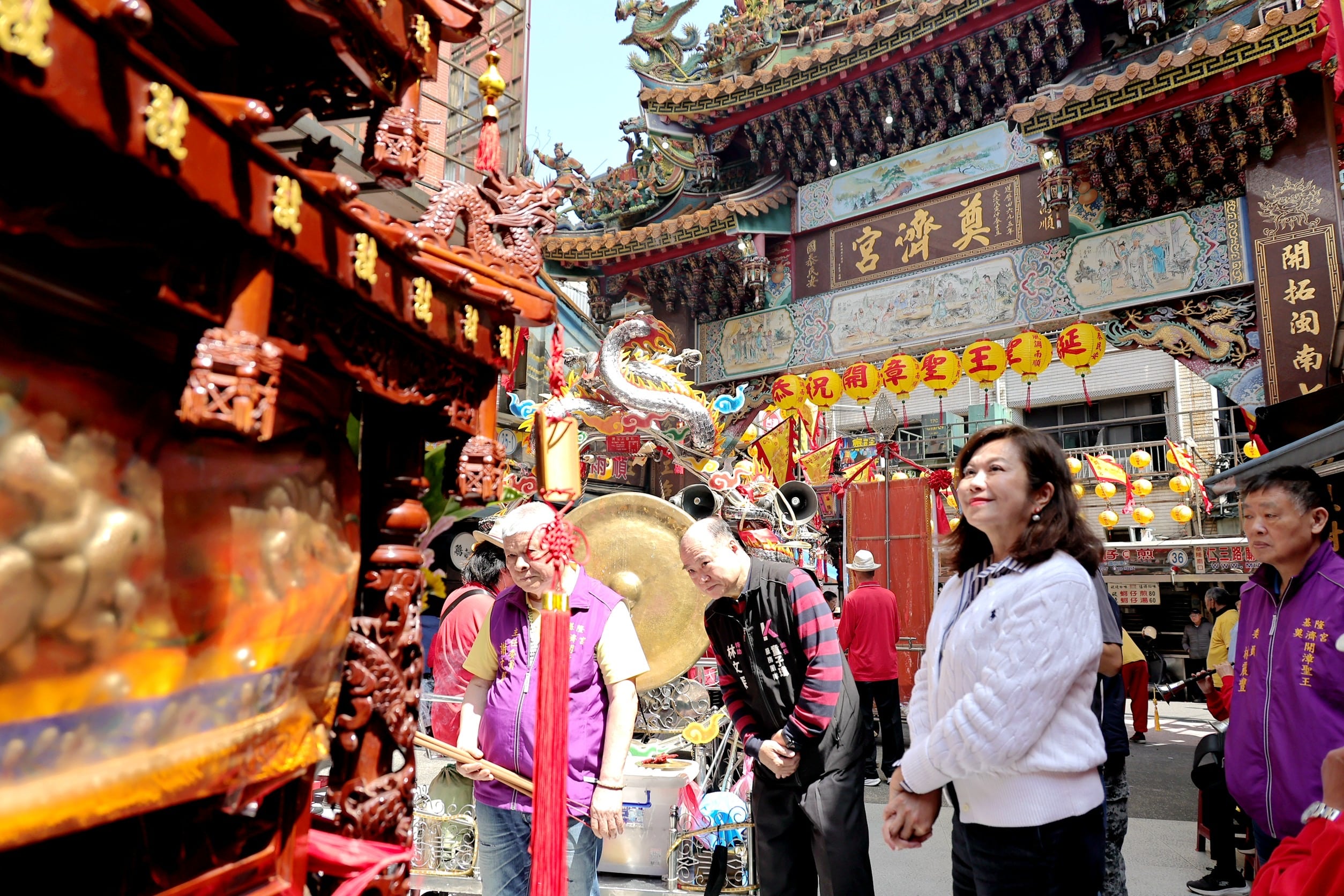 開漳聖王1370年聖誕三獻慶典　肯定奠濟宮傳承信仰文化