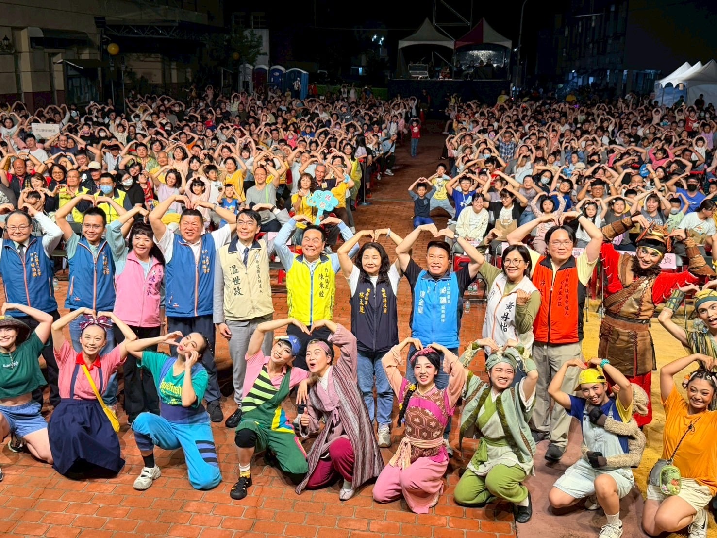 紙風車劇團竹山演出 《三國奇遇》嗨翻全場