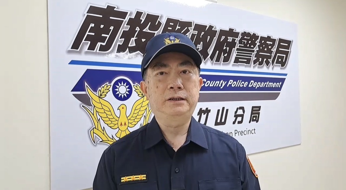 竹山鎮砂石車產業道路 發生一起砂石車肇事之交通事故