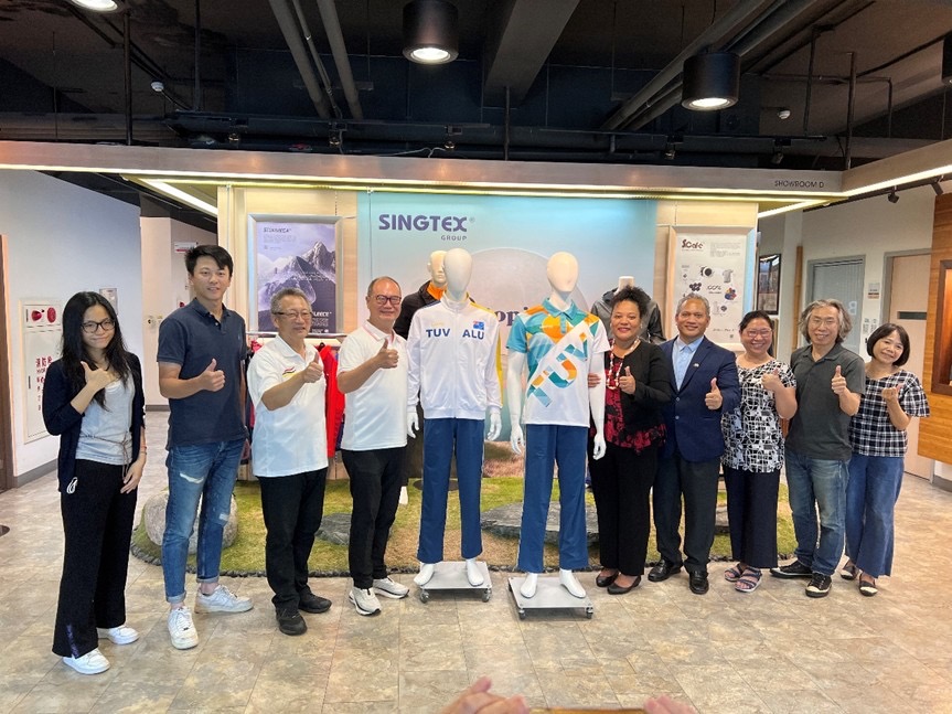 從咖啡渣到奧運戰袍　興采高科技紡織助攻吐瓦魯登巴黎舞台