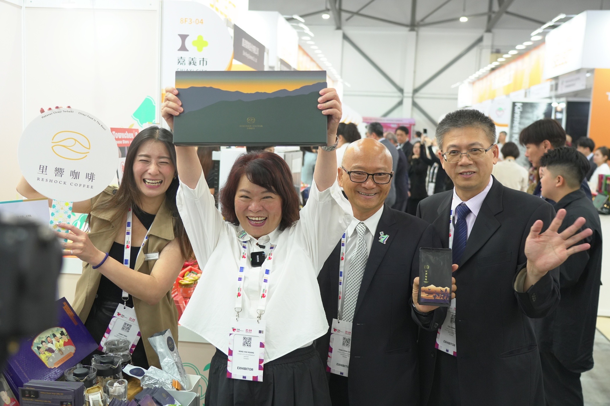 黃敏惠領軍「產業嘉義隊」首征新加坡食品展　搶攻東南亞市場