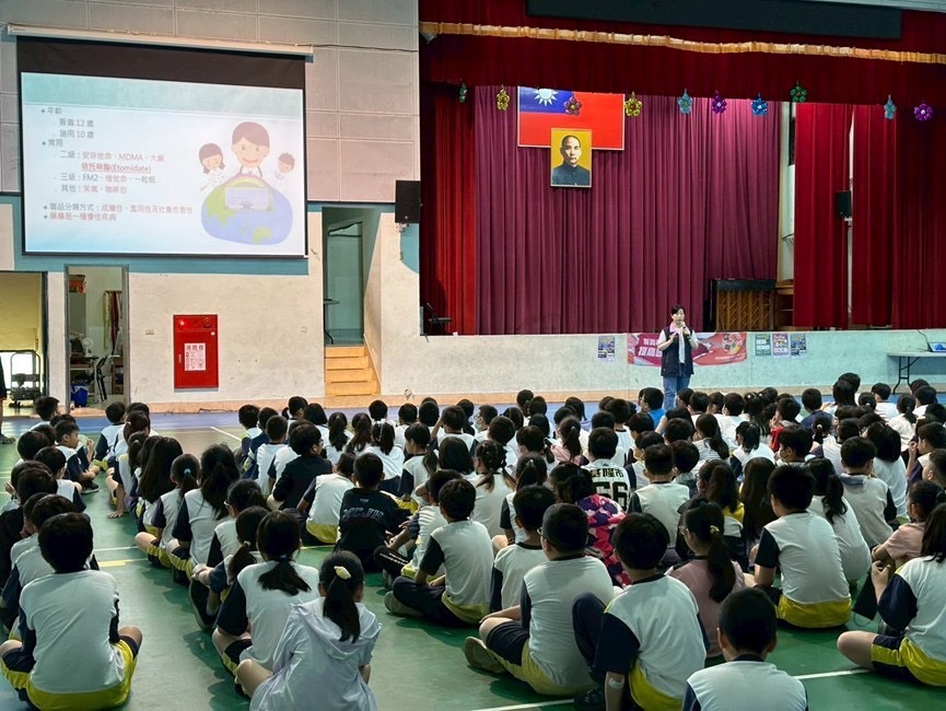 用愛築起防線　基隆市衛生局守護學子健康　勇敢拒毒