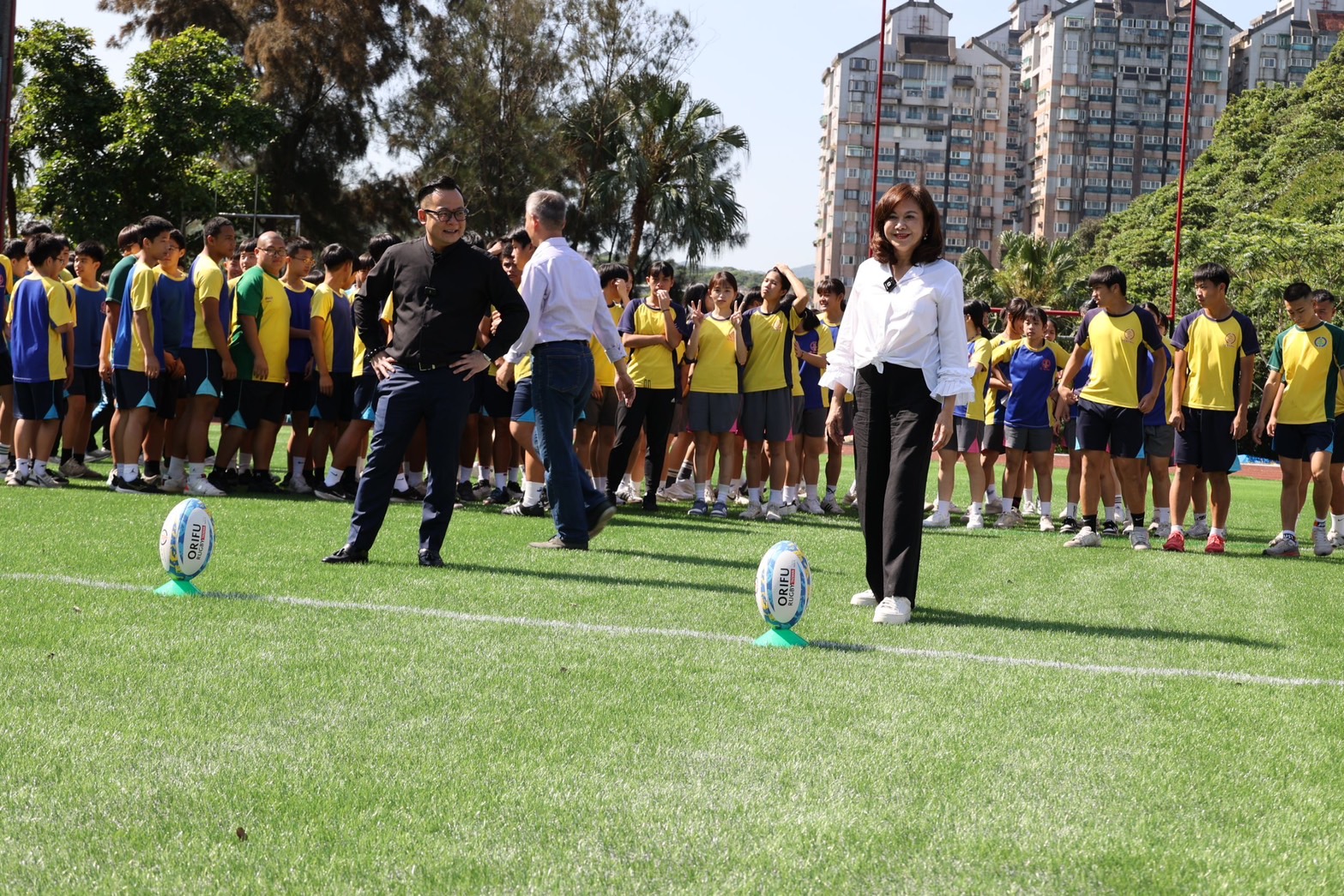 斥資1145萬！基隆八斗高中操場全面翻新　人工草皮終結泥濘積水