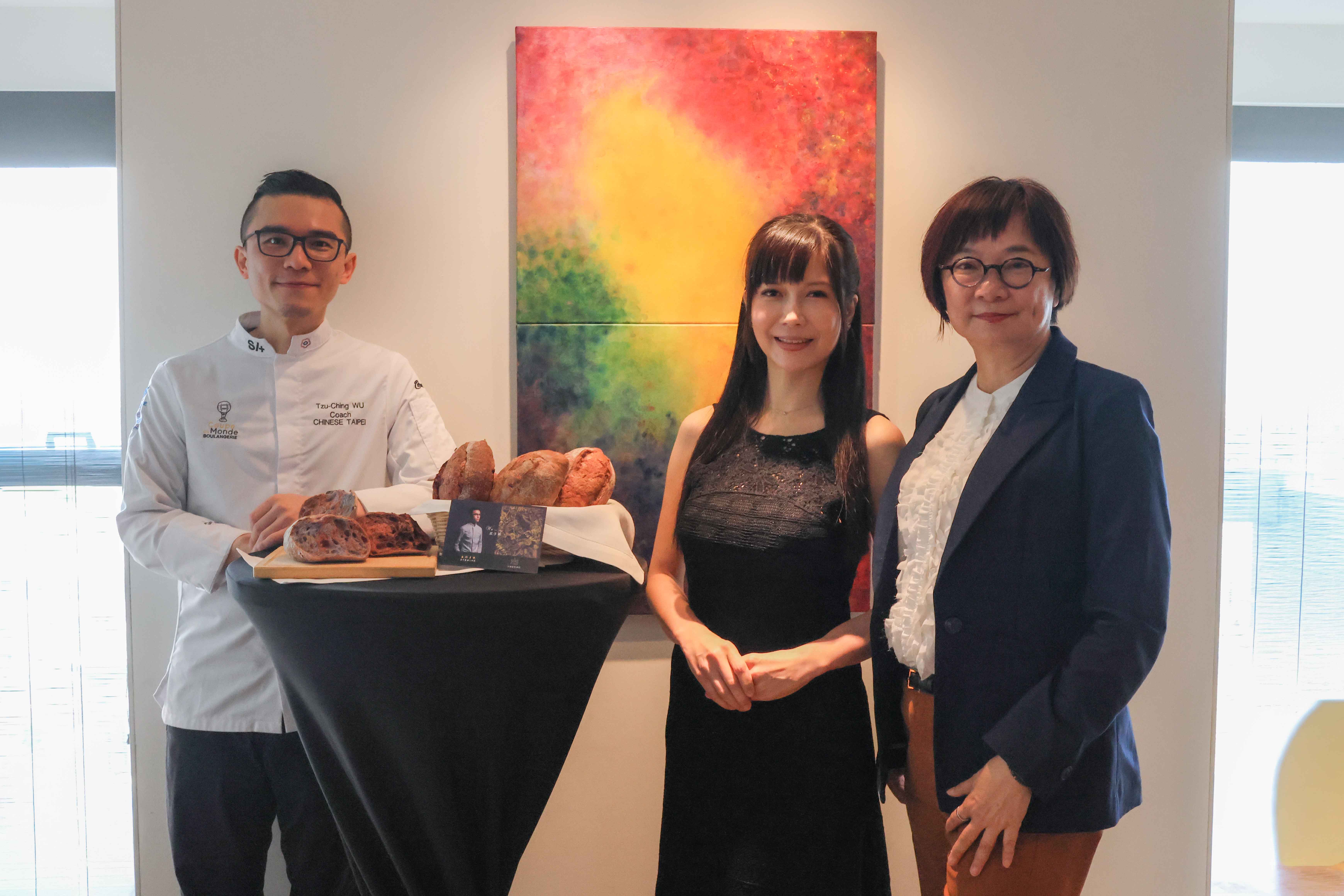 台南晶英「食」現藝術想象 林佩璇創作展登場 武子靖獨家研發麵包力挺愛妻