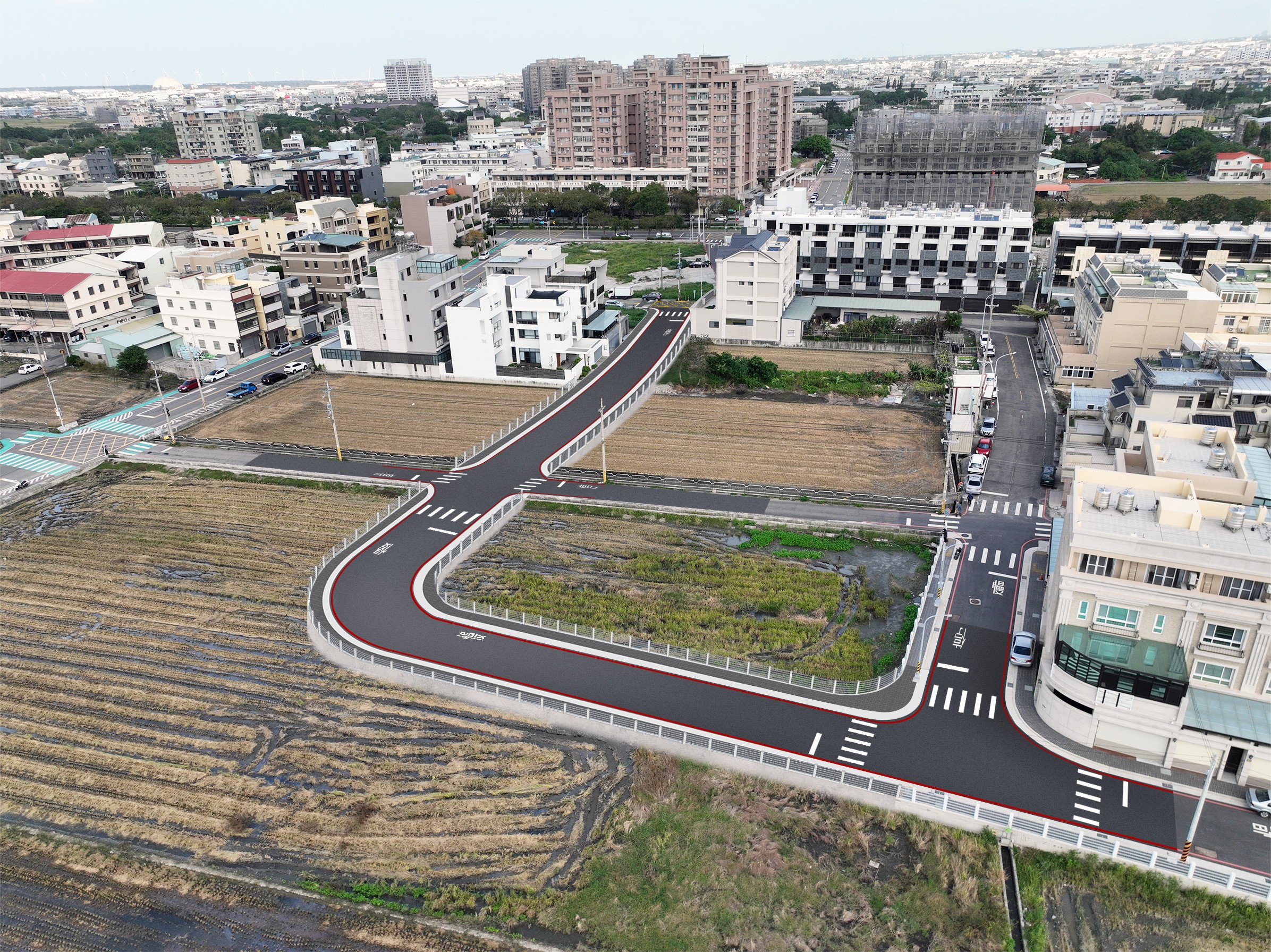 台中持續完善清水交通路網　投入1,506萬元開闢忠孝路468巷周邊道路