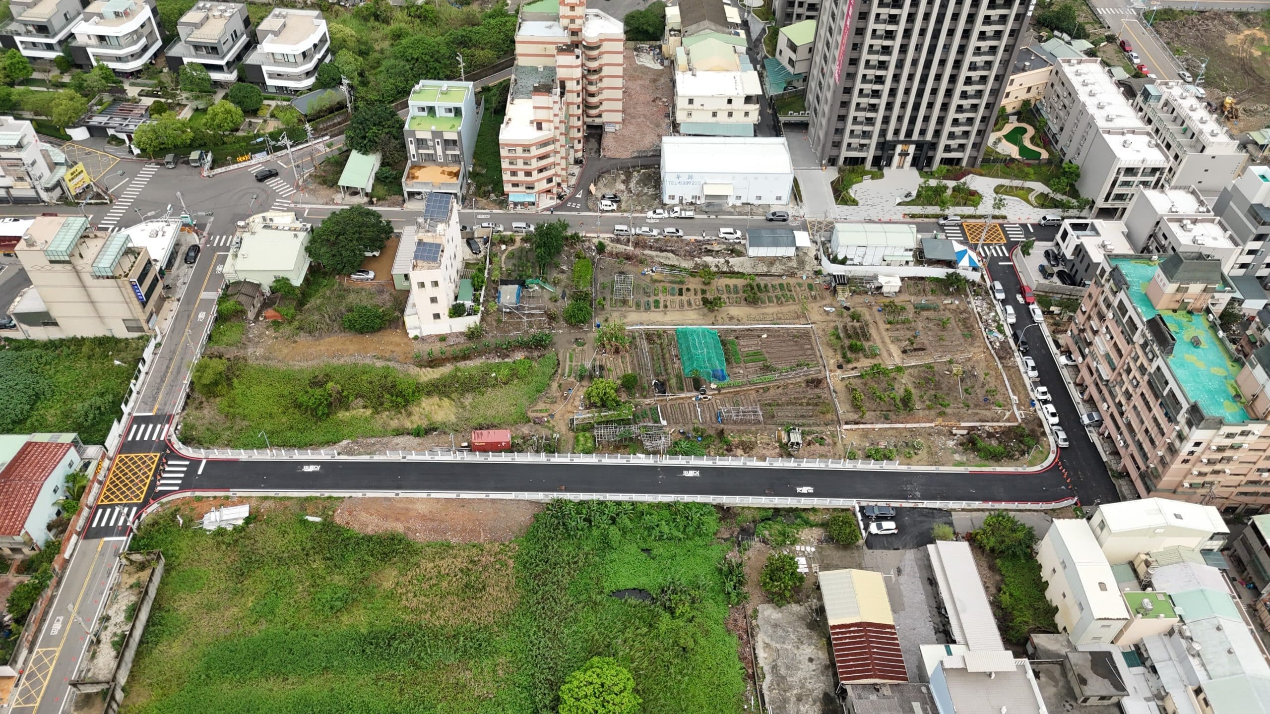 龍井沙田路四段670巷打通至竹師路二段111巷完工通車　提升交通便利改善排水系統