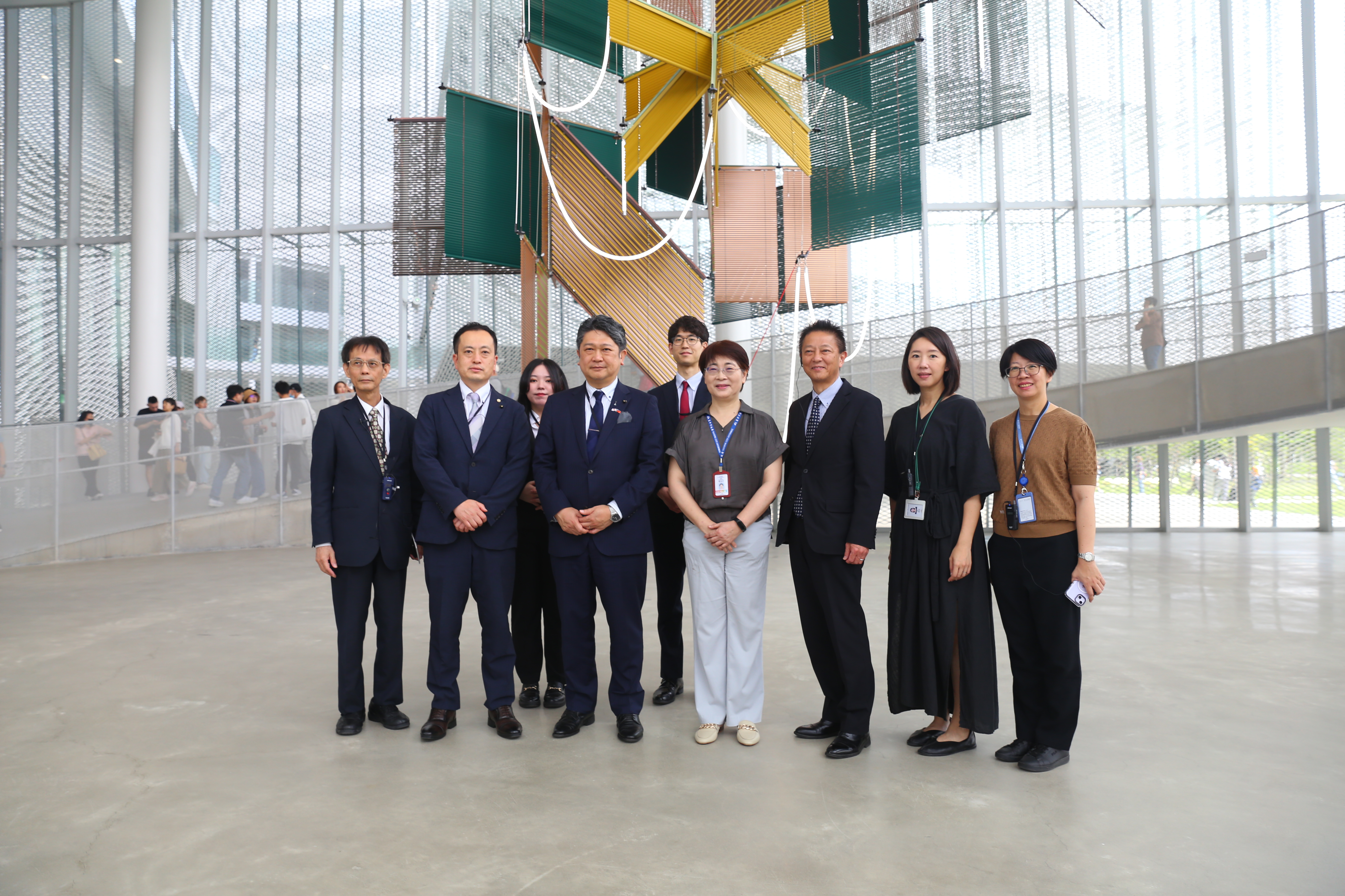 日本金澤市長率團參訪台中綠美圖　開啟台日館際合作新契機