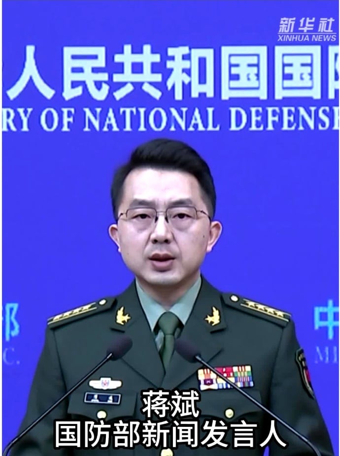 大陸國防部：堅決挫敗任何台獨妄動　勿沉迷於“倚外謀獨”幻覺