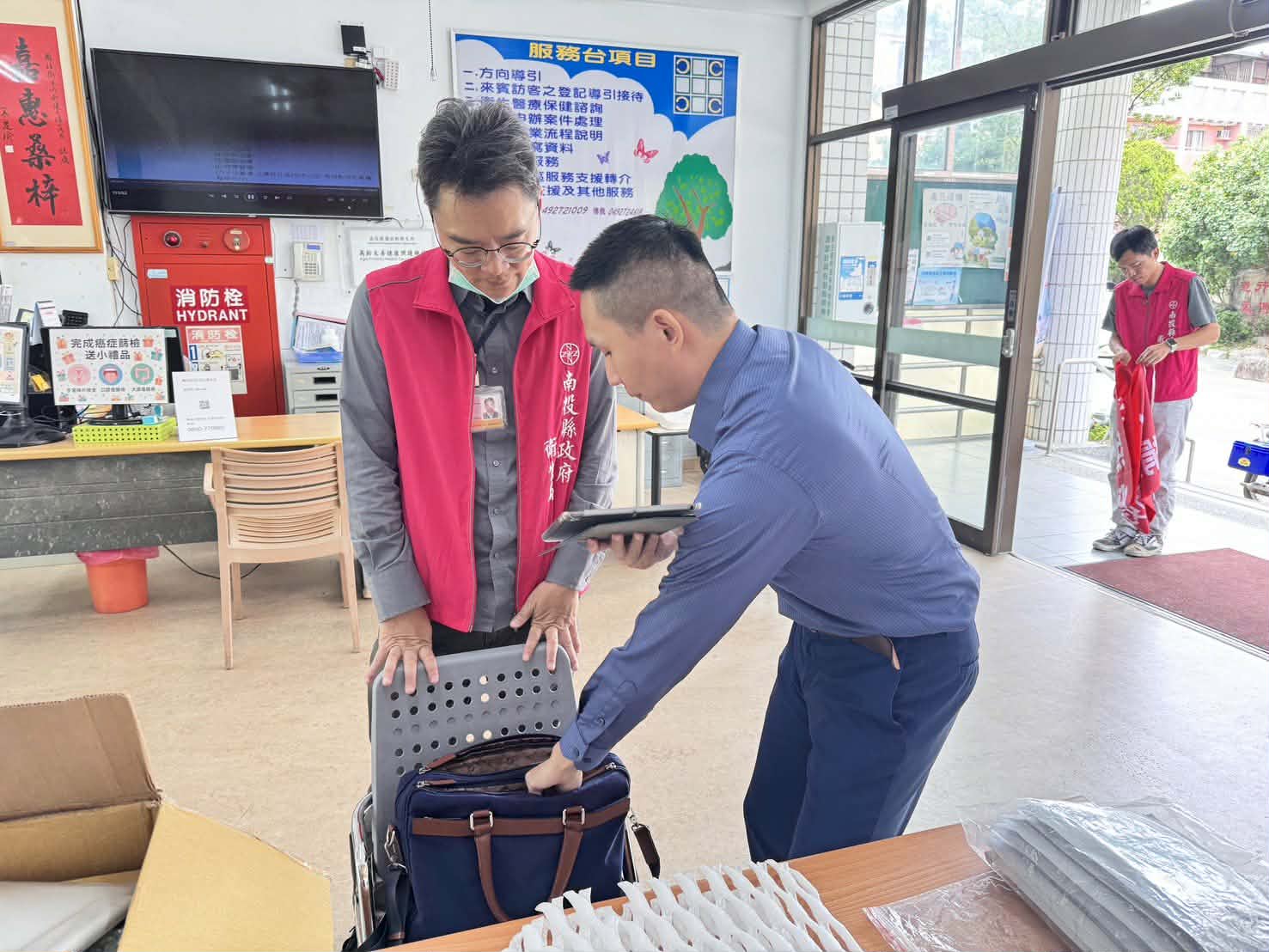 有愛迎福心想事成社團」捐贈心電圖設備　 提升國姓鄉醫療量能