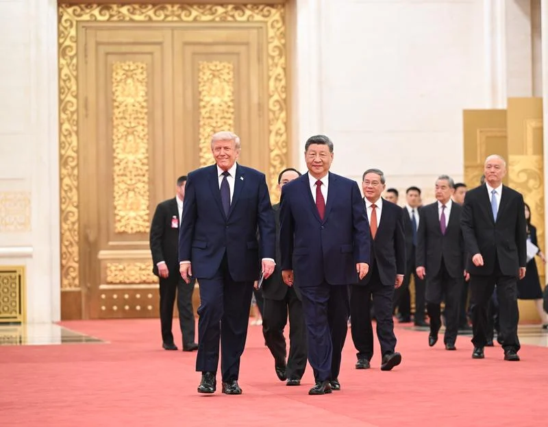 習近平為川普舉行歡迎宴會　習:中美合則兩利、鬥則俱傷　川:兩國加強合作，為世界創造美好未來