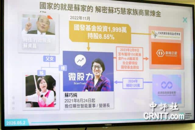 指蘇家獲多筆補助　白營：有無利益迴避
