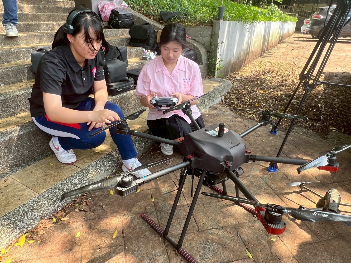 全國唯一「無人載具實習」課程　基隆商工攜手消防局導入國家級救災演練