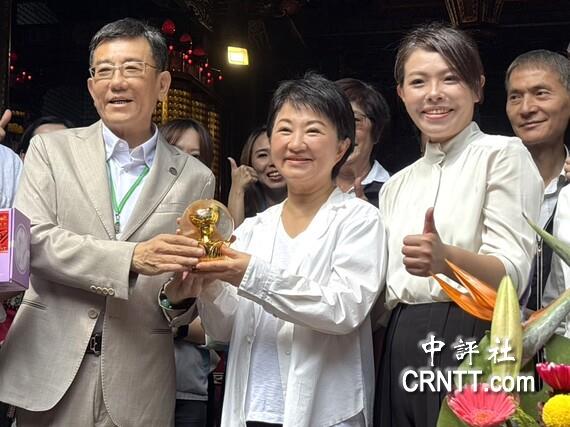盧秀燕前進新竹市　藍議長祝2028凱旋