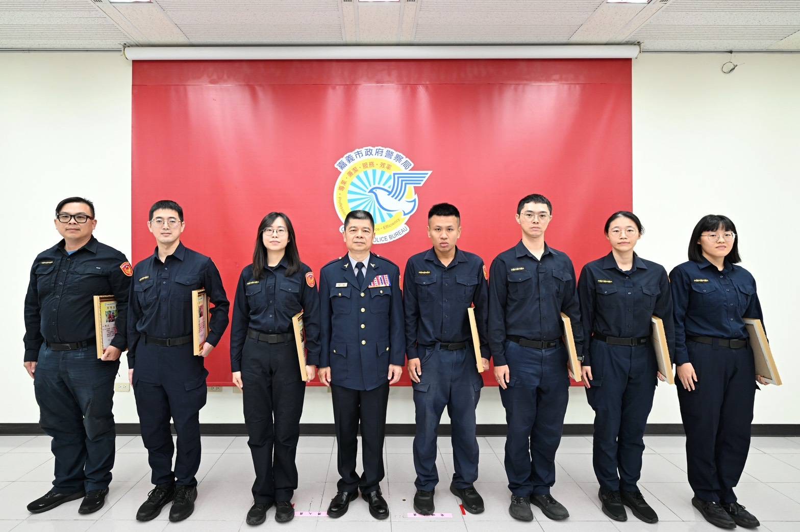 嘉市警表揚19名績優員警　防詐救援展現為民精神