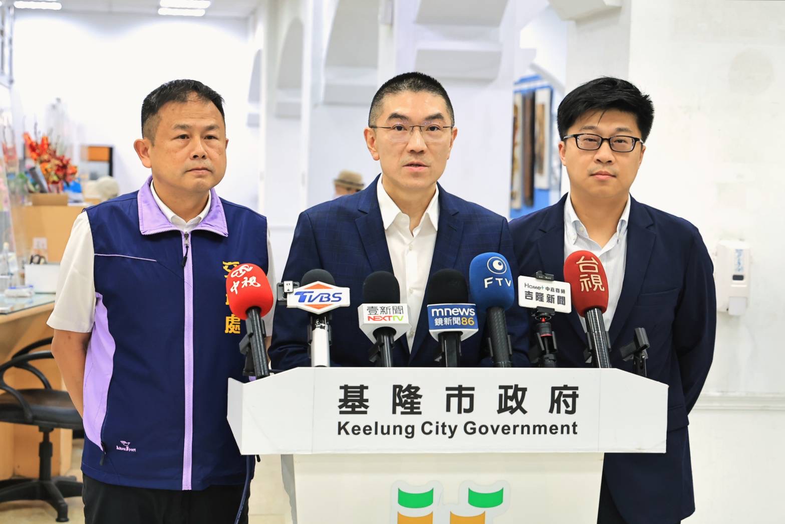 結束住院復工　謝國樑：基隆市政不停頓、捷運二階穩健推進