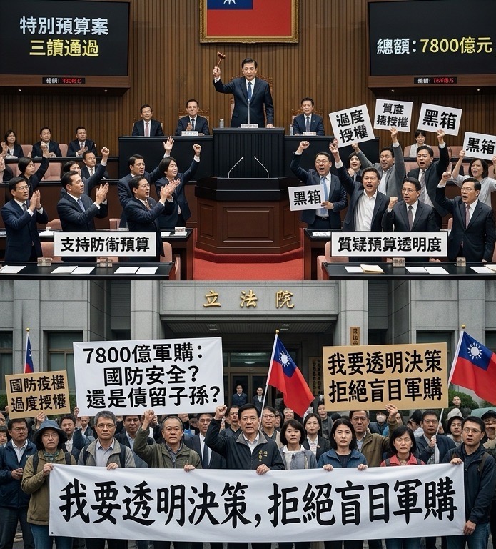 豪砸7800億　換得到真正安全嗎？