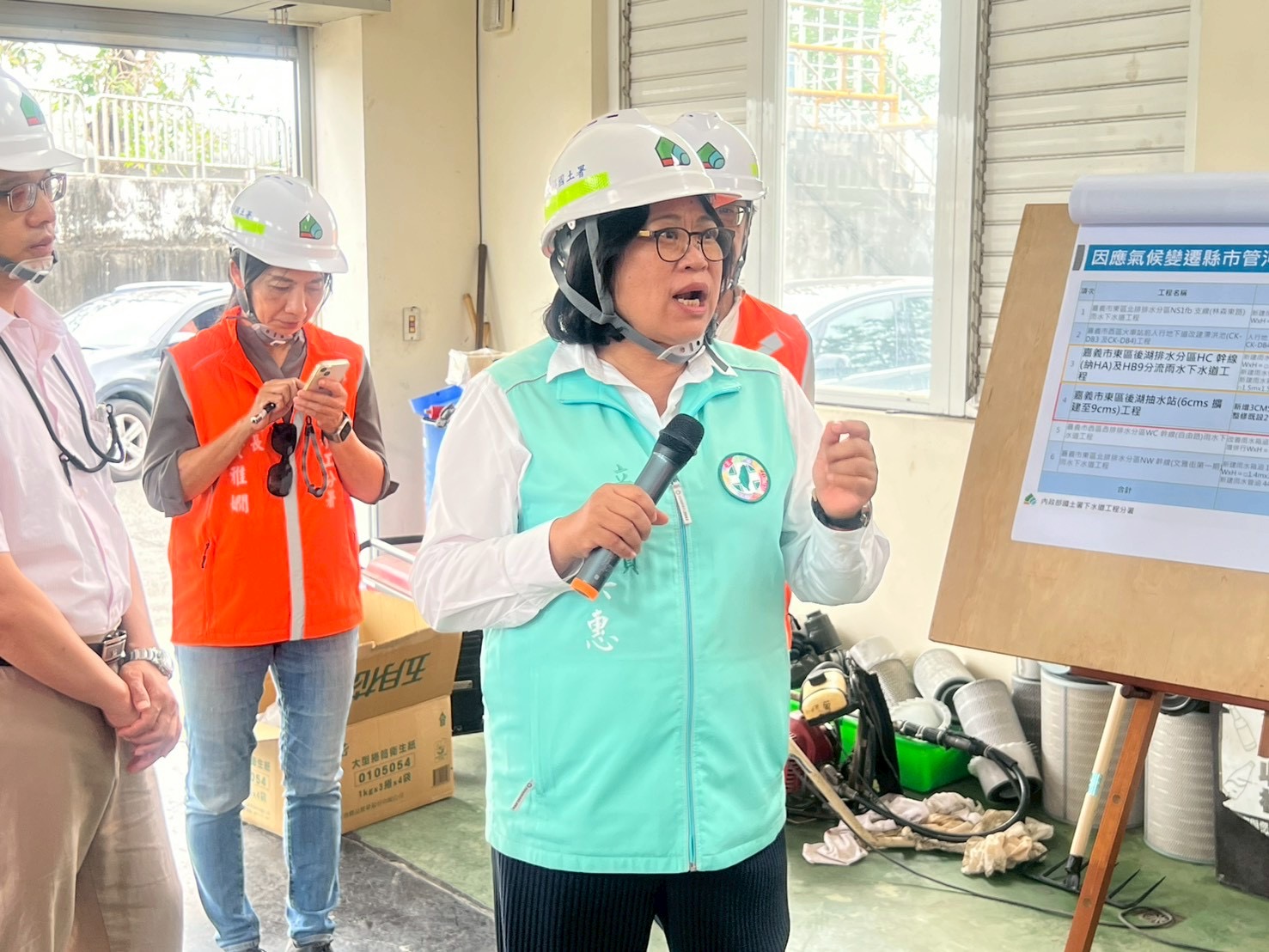 王美惠爭取中央補助2.4億　嘉市增設抽水機強化防洪