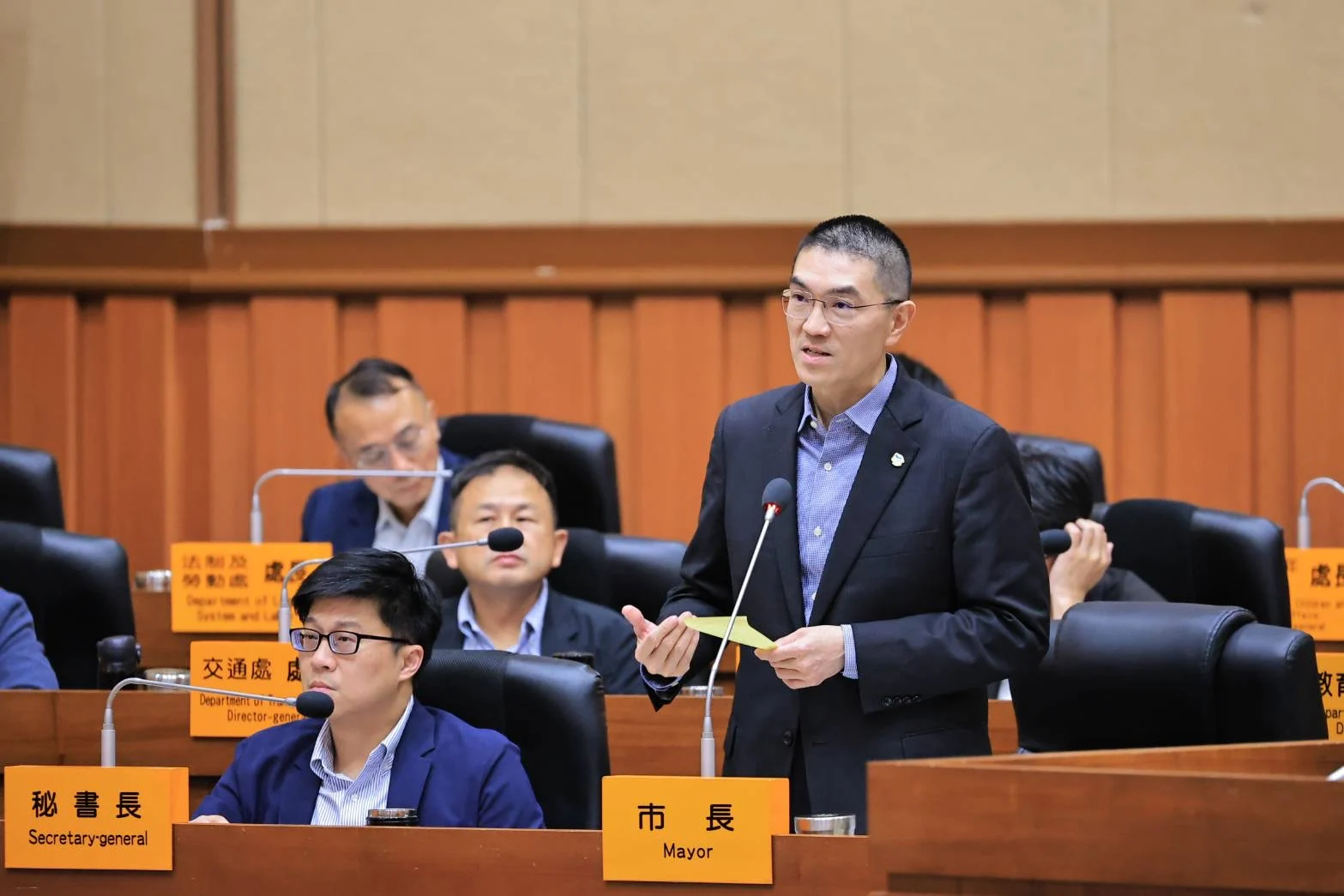 謝國樑施政總報告聚焦「有愛城市」　基隆打造宜居永續港都