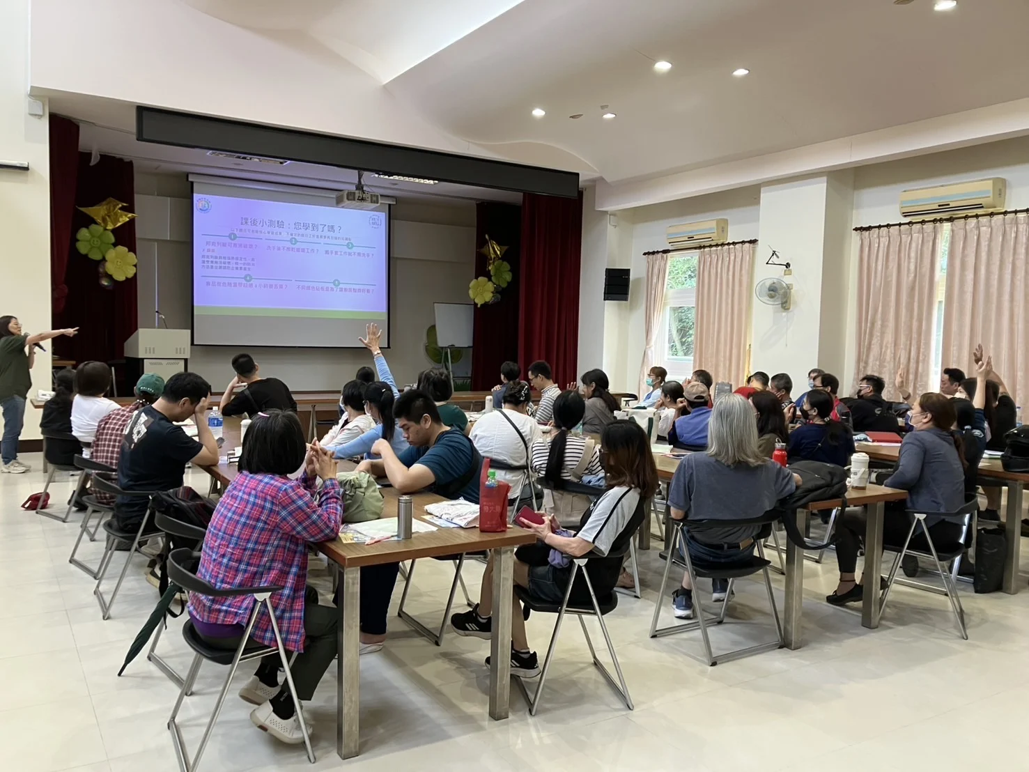 預防中毒、交叉防治　基隆40家餐飲業者完成食安講習