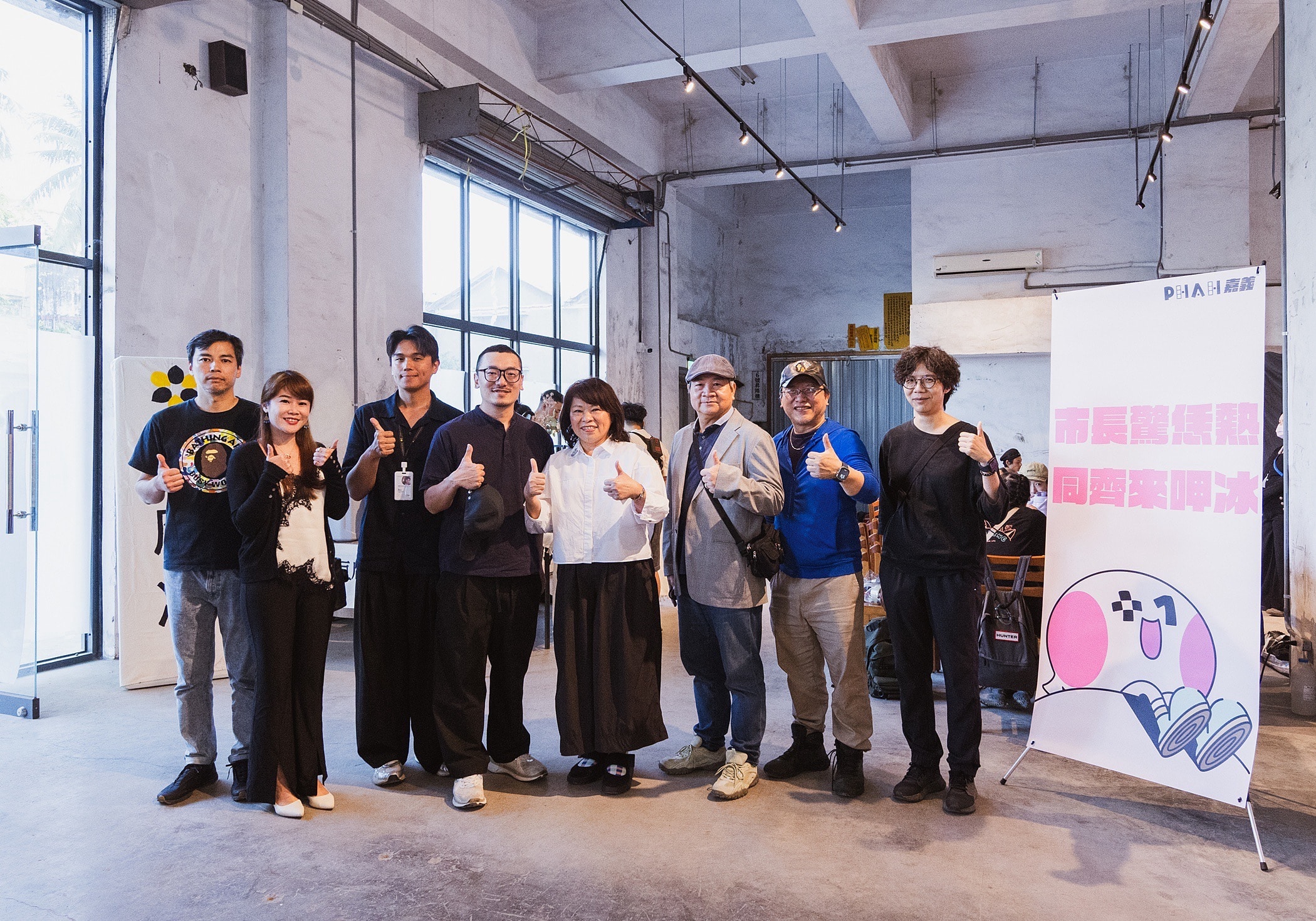 《北城百畫帖》嘉義開拍 黃敏惠探班力挺本土漫畫IP