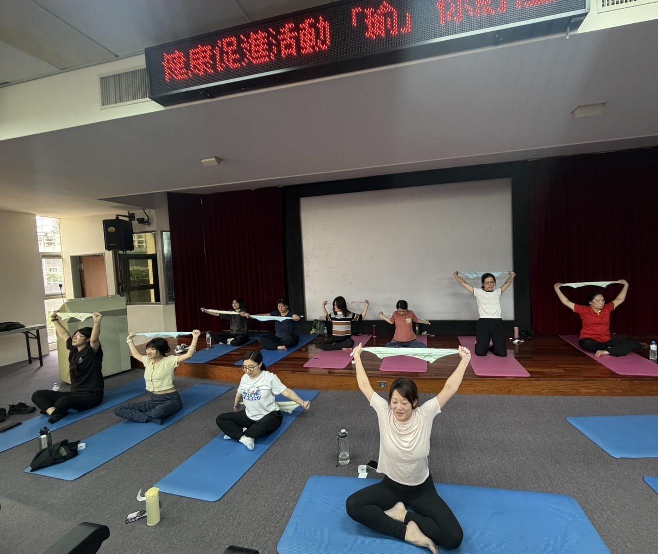 緩解高壓勤務負荷　基隆消防局辦「瑜」你舒壓活動關懷同仁身心