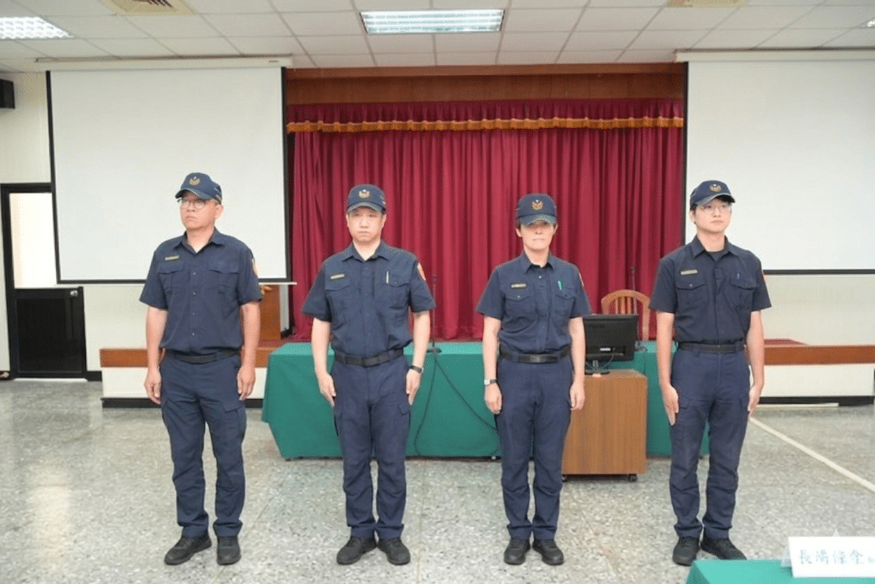 嘉市警二分局四派出所聯合布達　新任所長正式到任