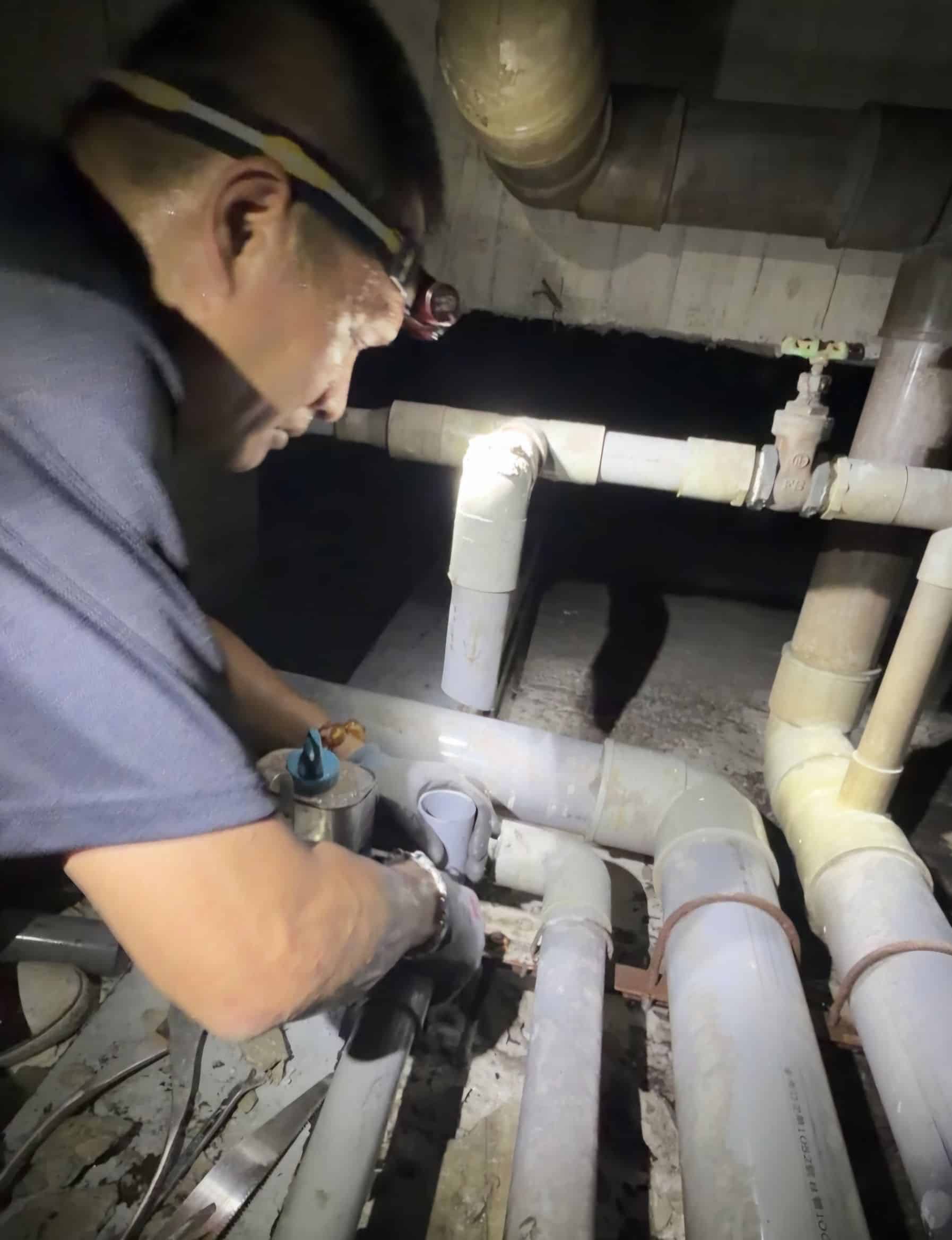 虛驚！仁愛市場漏水　基市府：住戶水管破裂與冷氣工程無關