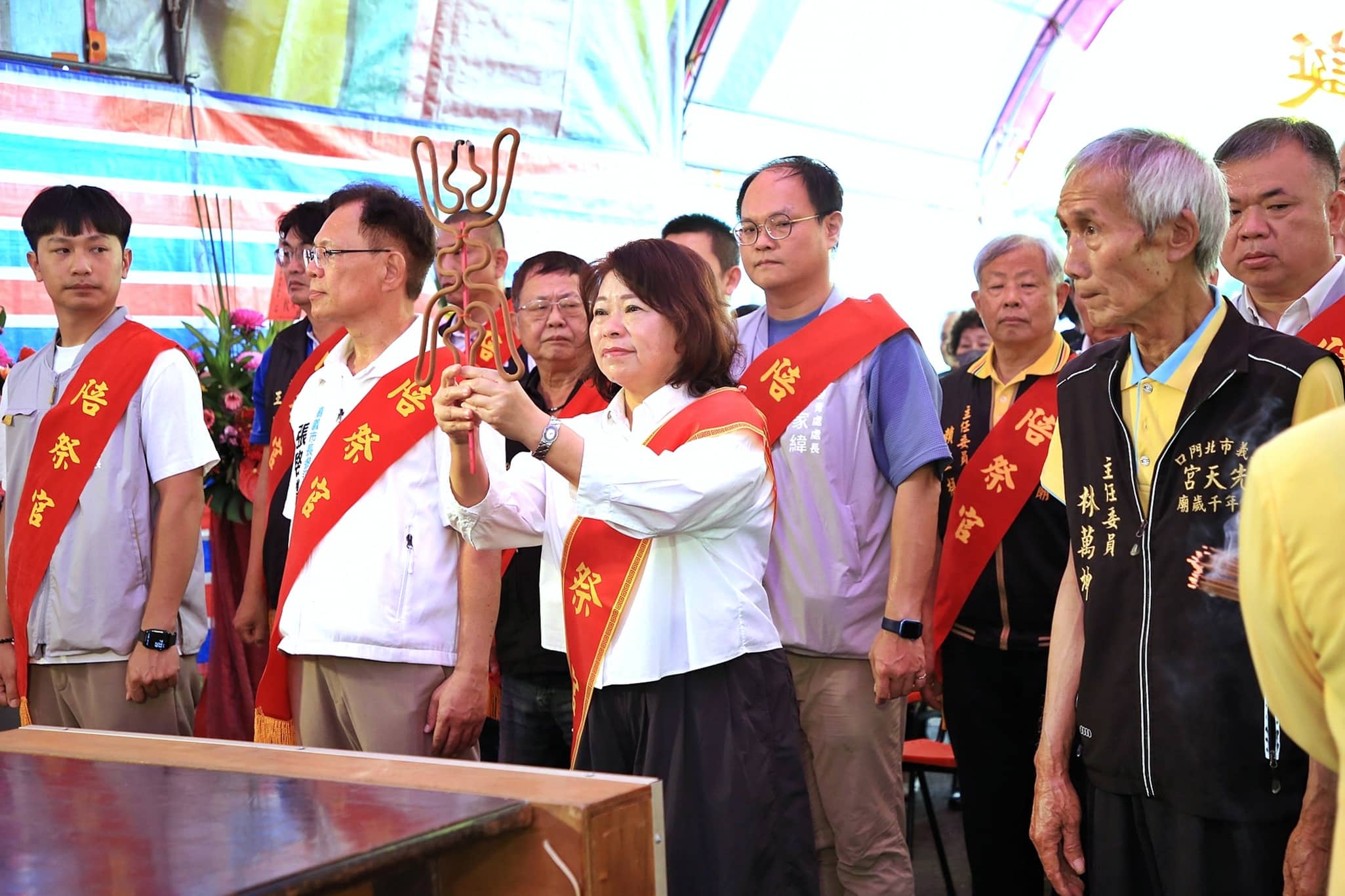 嘉義百年信仰盛事　五年千歲聖誕大典　黃敏惠主祭祈福