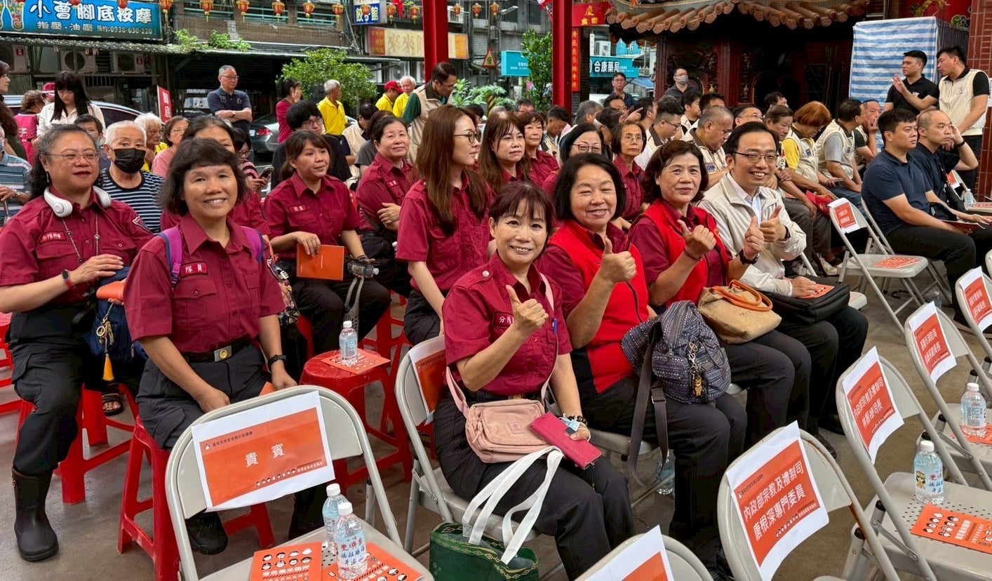 災害來臨怎麼辦?《全民安全指引》前進基隆 教導民眾防災自救 災害來臨怎麼辦?《全民安全指引》前進基隆 教導民眾防災自救