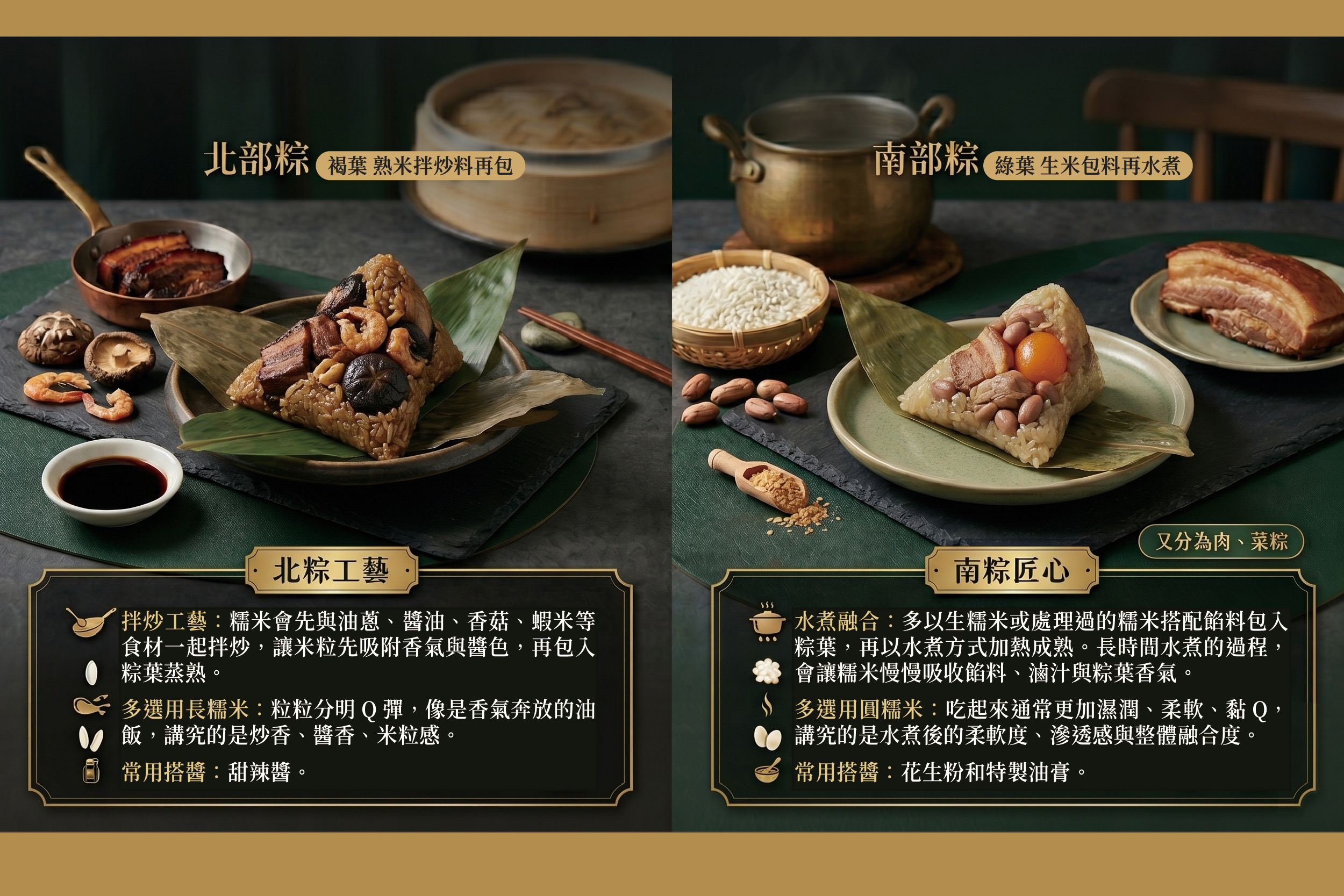 南粽北粽差在哪？從起源、做法到口感解析，端午一次吃懂台灣粽文化