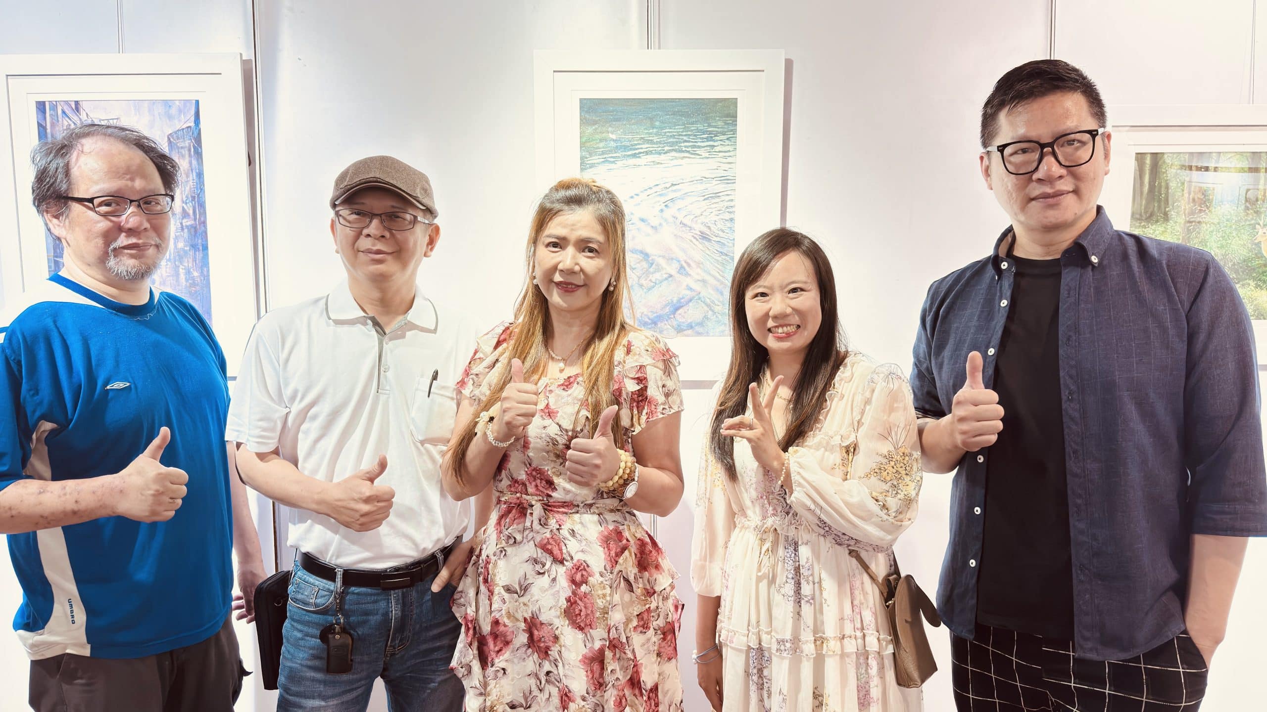 「五戶亂畫」聯合展在蕭如松藝術園區展出