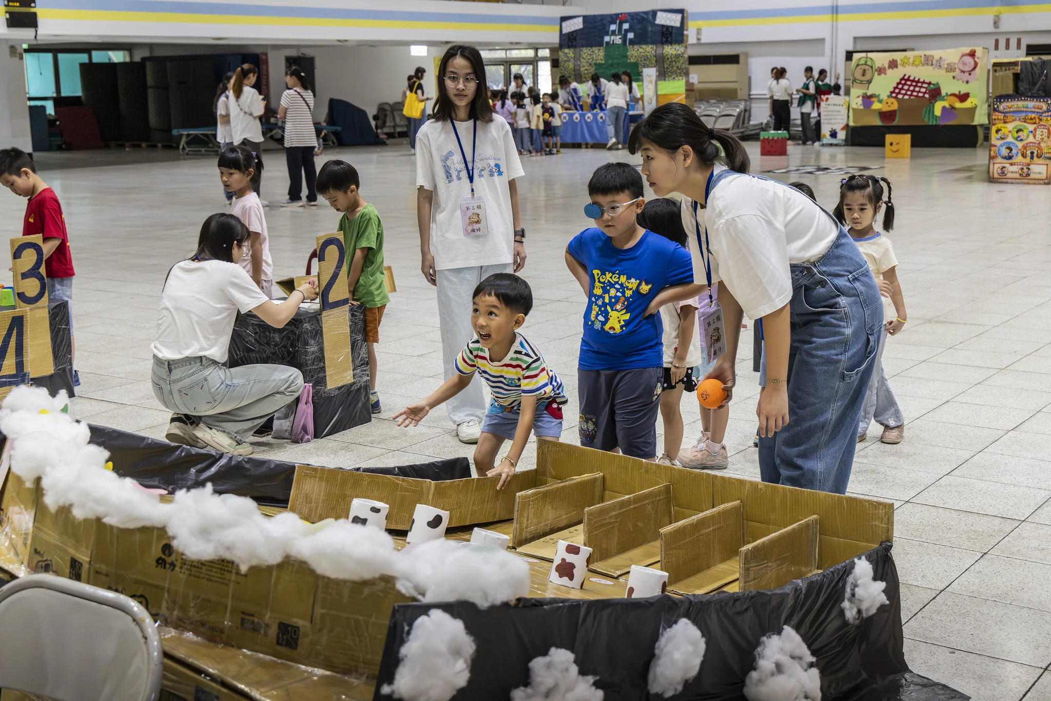 結合台灣夜市文化 嘉藥幼保系畢展打造沉浸式幼教體驗