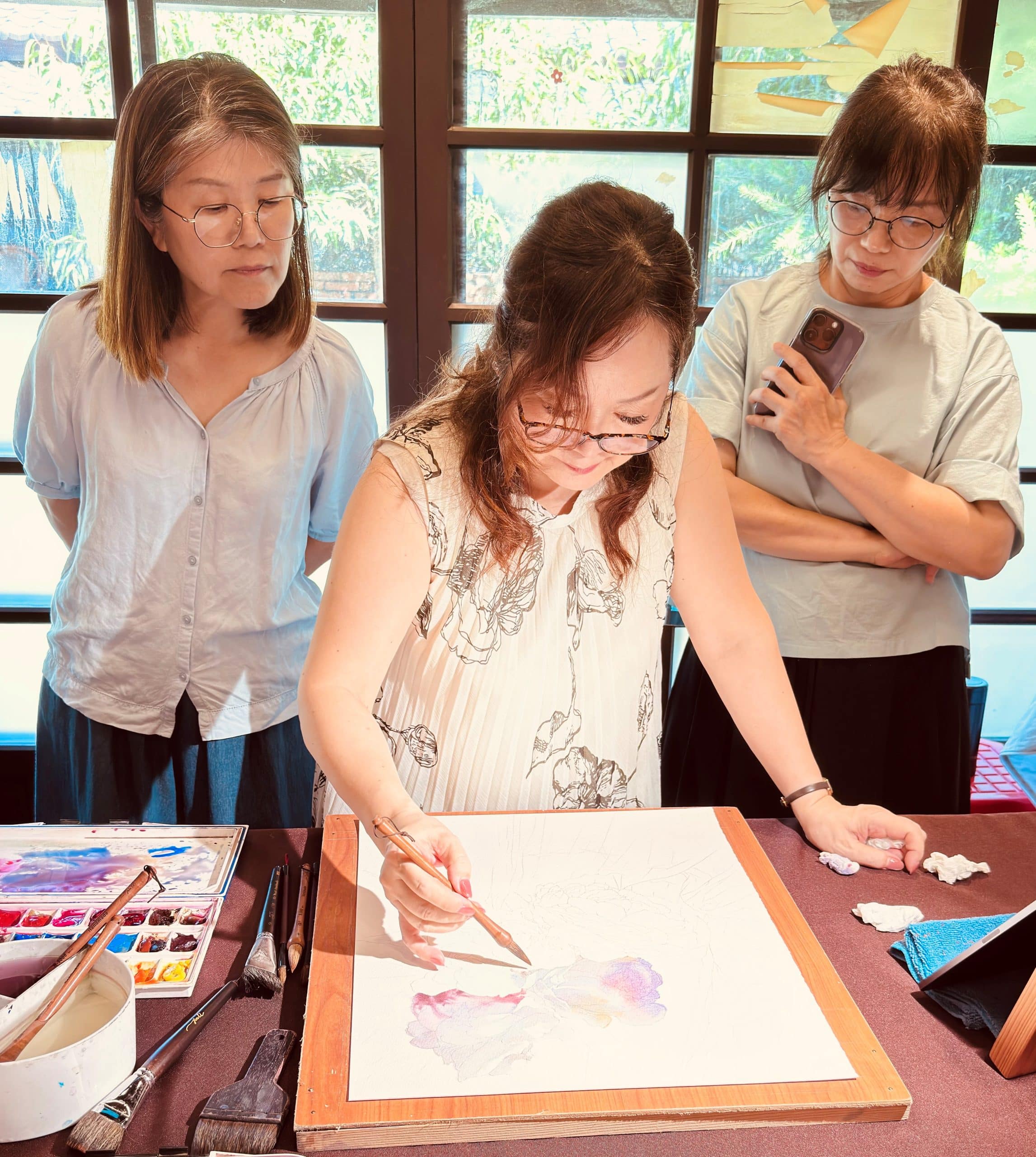 蕭如松藝術園區藝術季大師講座今日展開