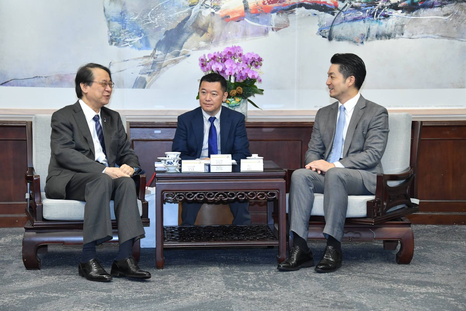 臺日交流再升溫　蔣萬安會泉裕泰聚焦AI與供應鏈合作