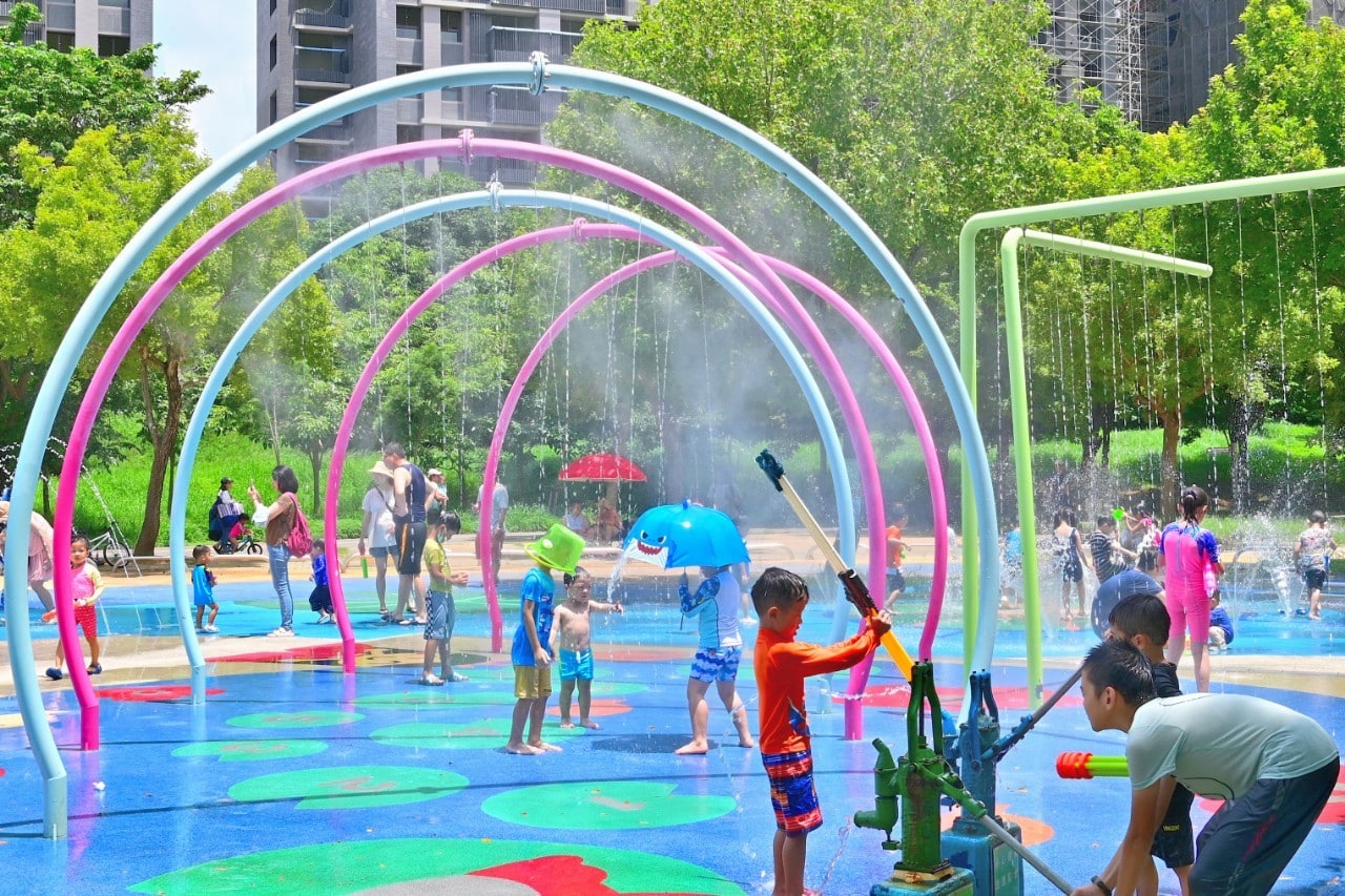 清涼一夏! 中科公園戲水區7/4-8/30免費開放 陪孩子開心過暑假