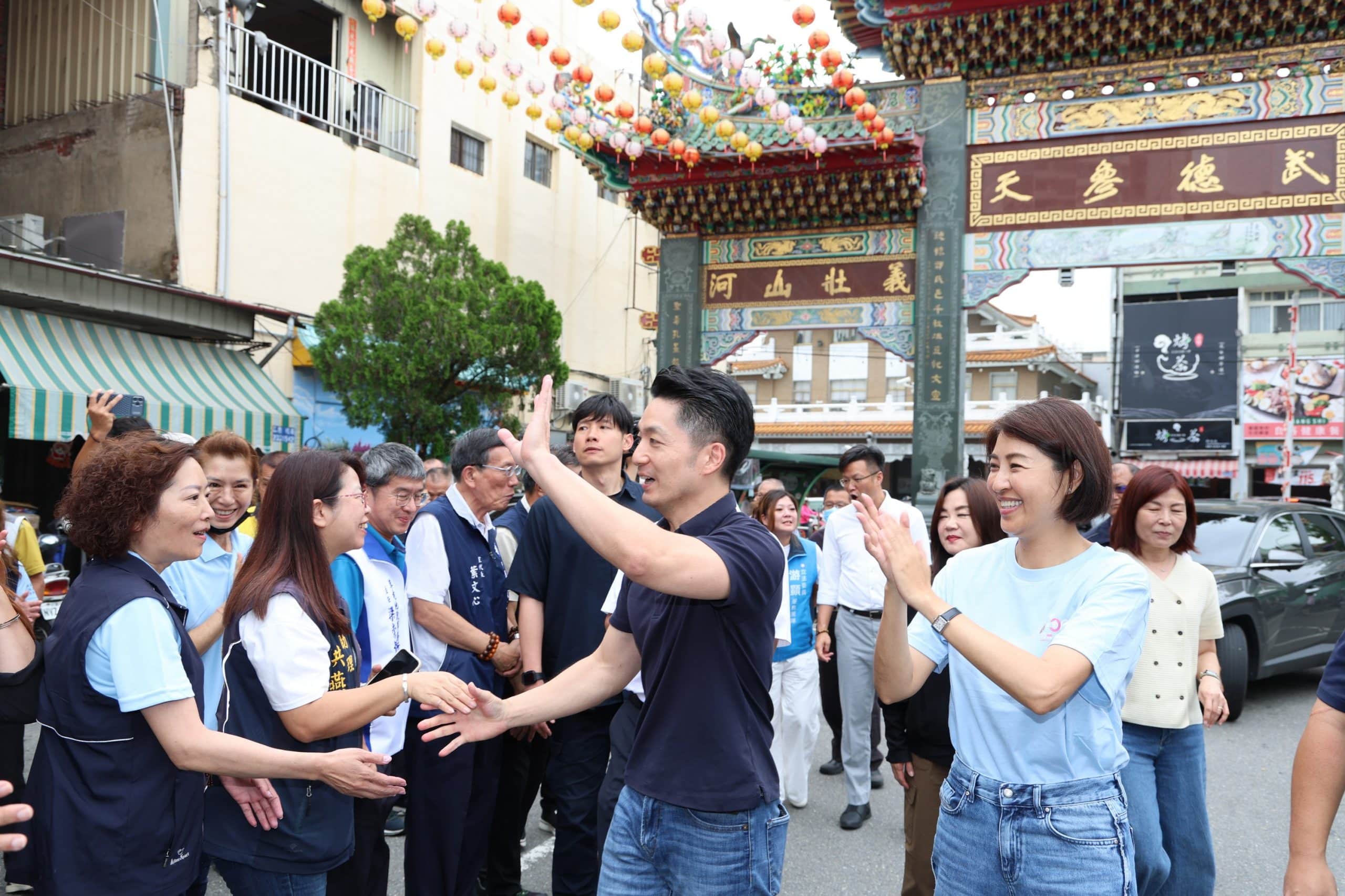 台北市長蔣萬安參訪惠德宮、敦和宮　允諾協力許縣長加強北市、投縣互惠交流