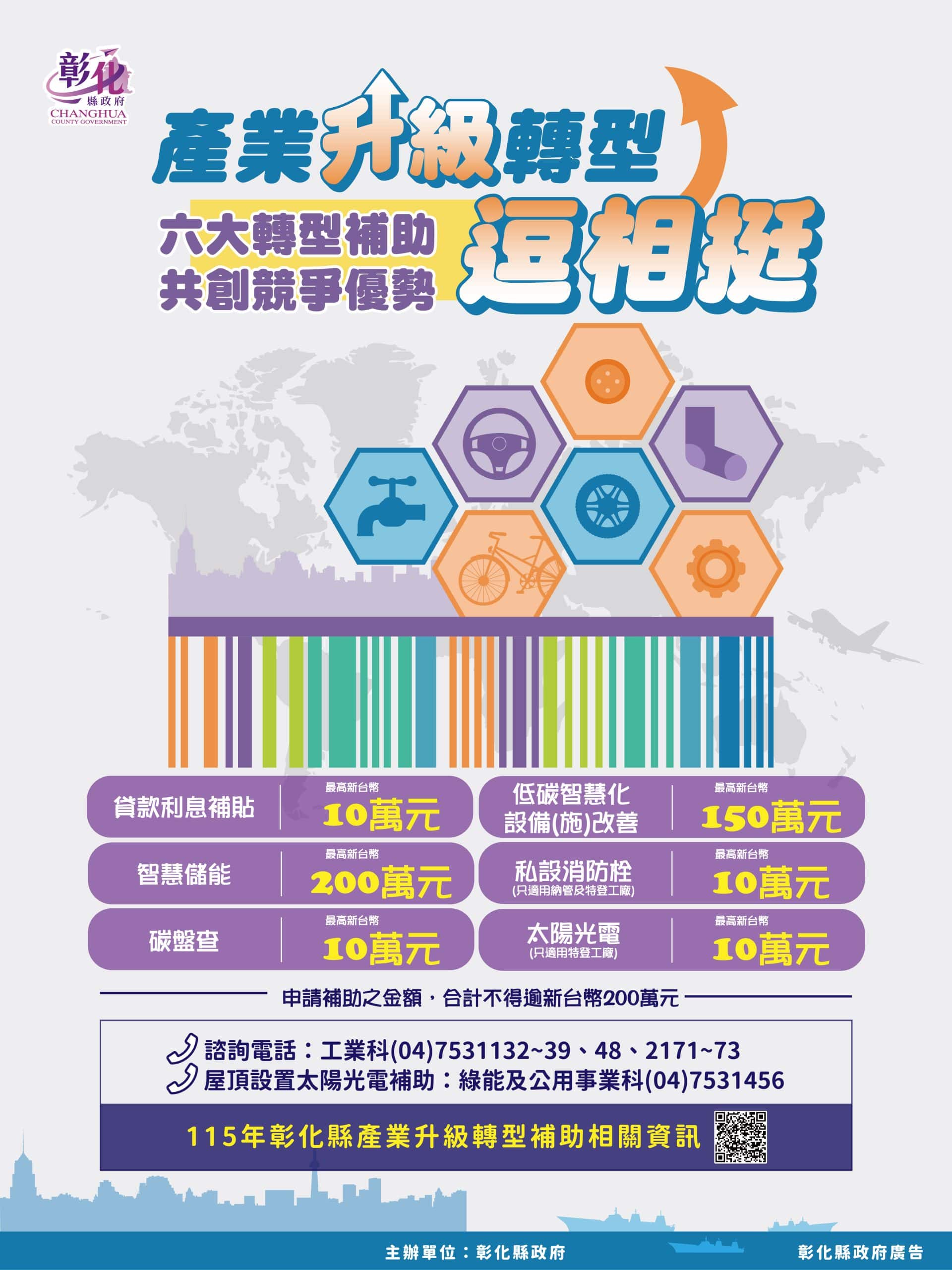 彰化合法化特定工廠全國居冠　縣府呼籲業者加速合法化進程