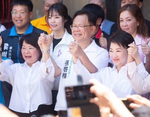 盧秀燕、黃敏惠兩位媽媽市長力挺張啓楷