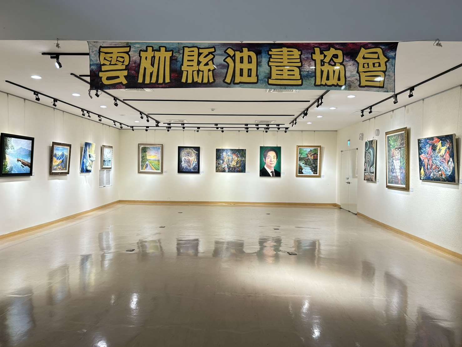 雲林縣油畫協會115年會員作品展盛大開幕　展現地方藝術創作能量 thumbnail