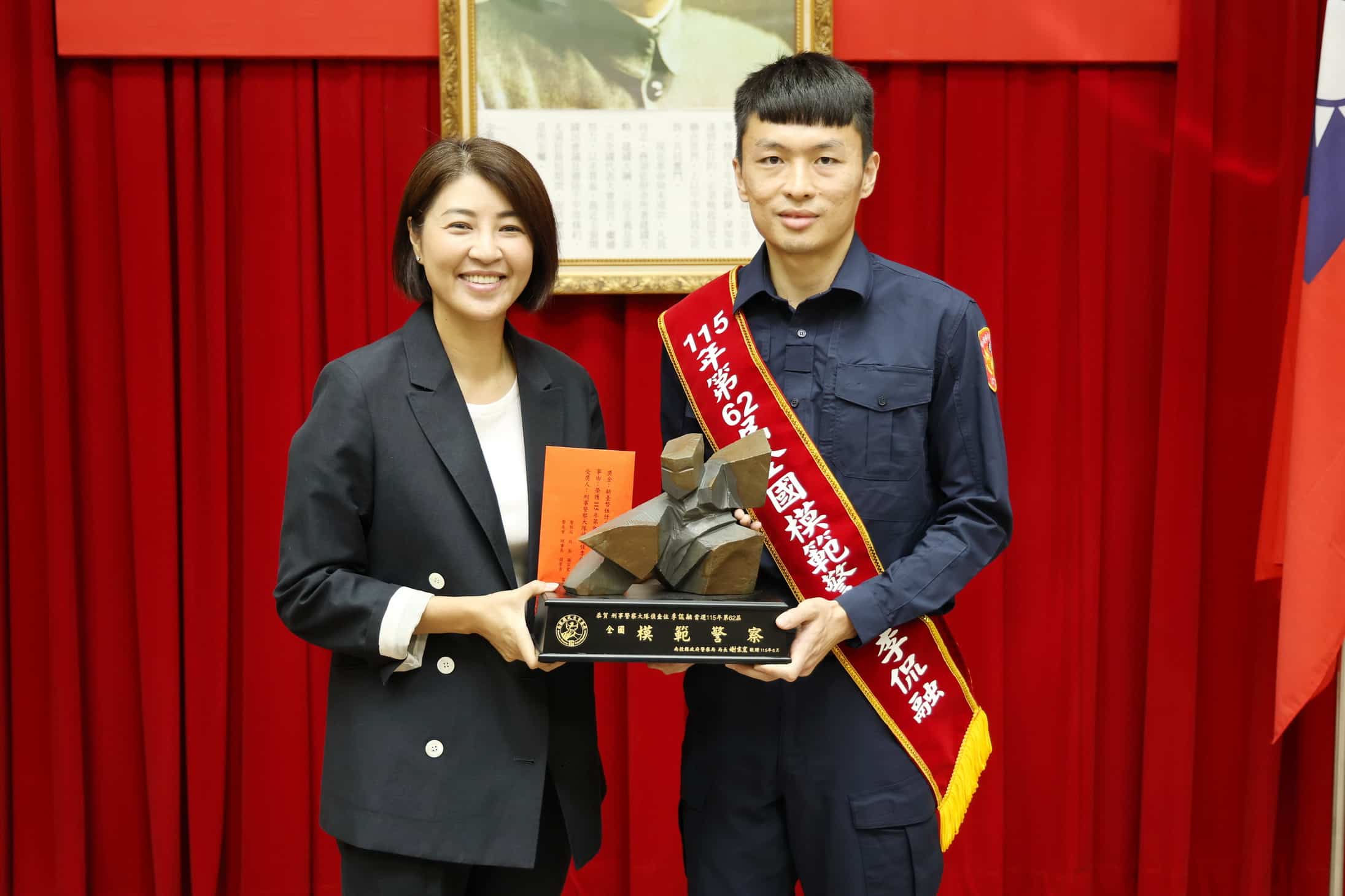 守護城市的力量  南投警察節大會表揚績優員警