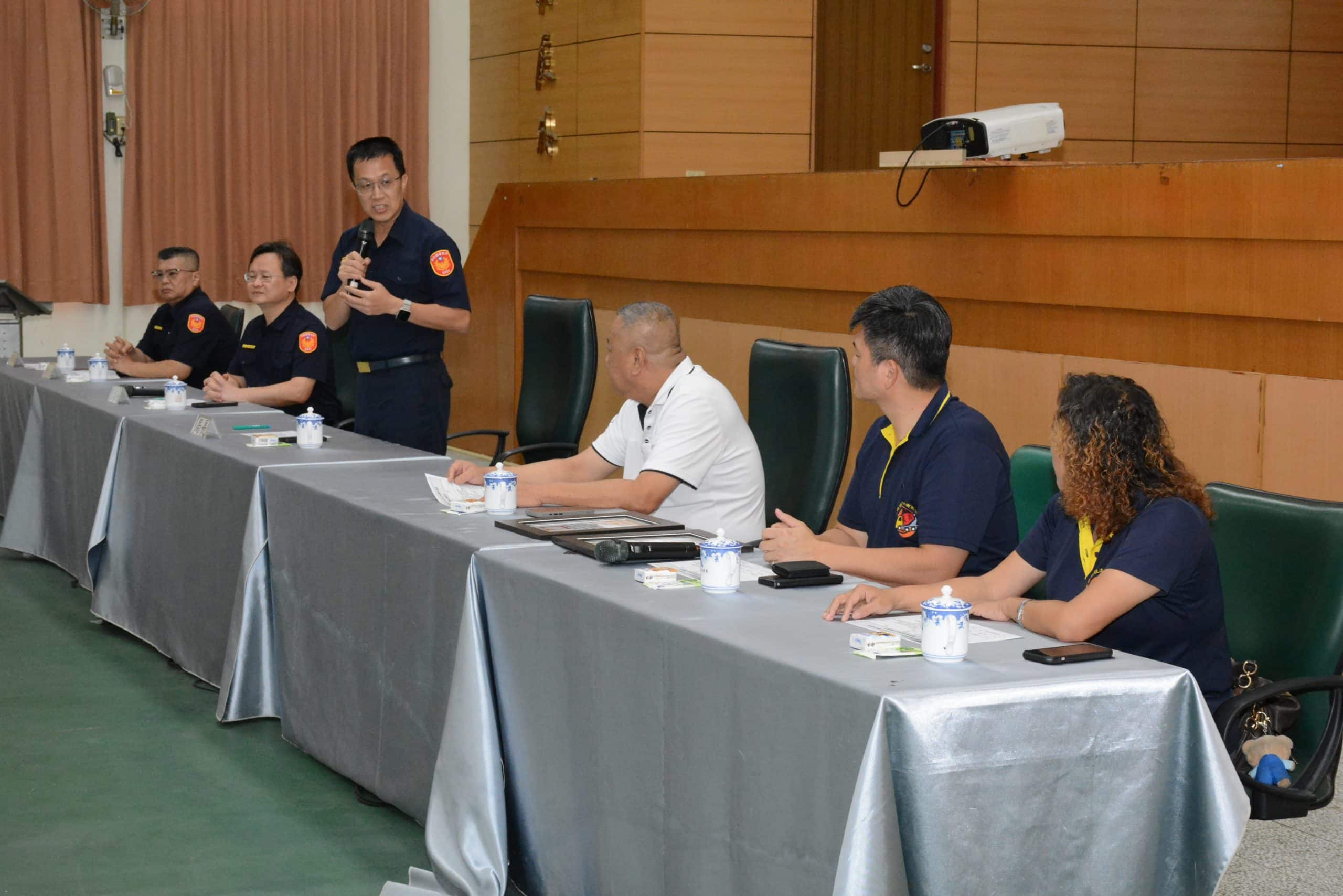 田中分局歡慶警察節　局長、警友暖心相挺共度溫馨佳節