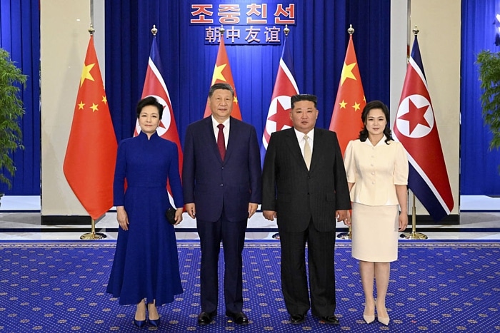 習近平出席金正恩舉行的歡迎宴會