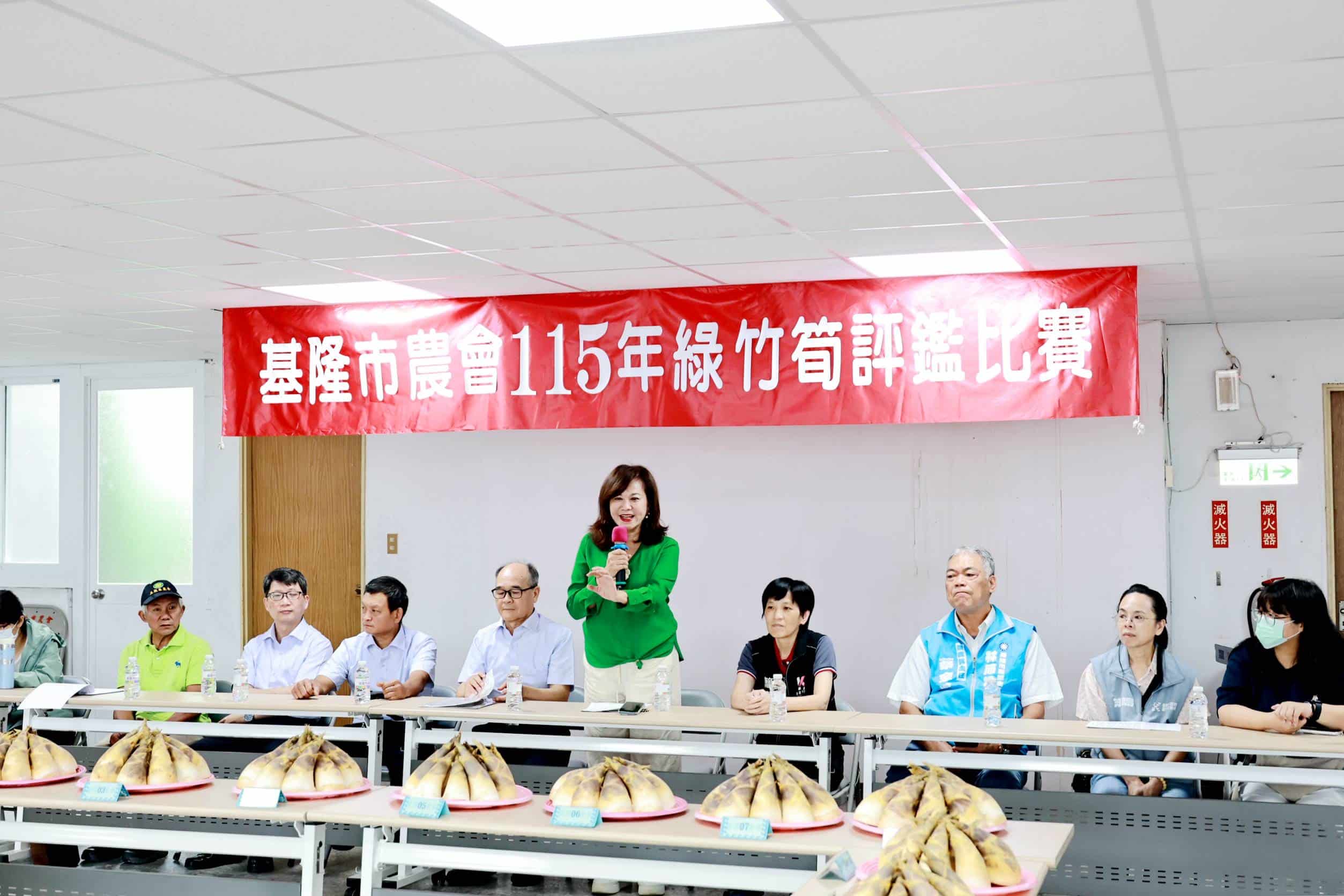 基隆綠竹筍評鑑登場 農友李添財榮獲特等獎