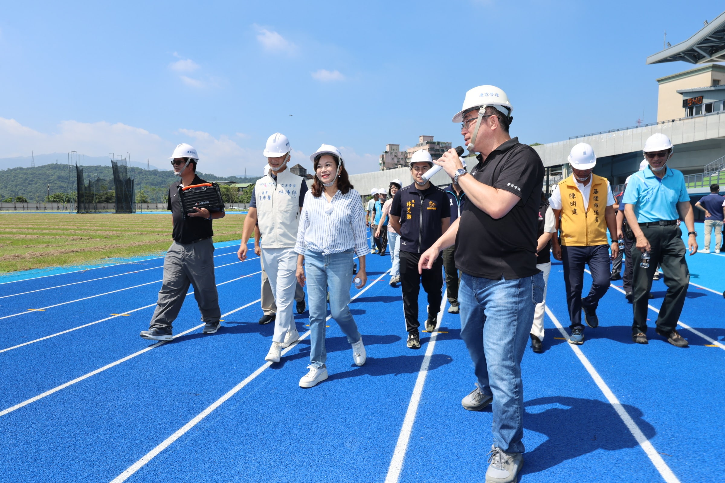 基隆市立田徑場AI智能運動中心　國家認證9月試營運