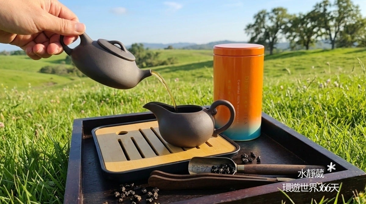 朵邑茶品榮獲台東特色茶紅烏龍金牌獎 琥珀茶湯征服國際味蕾