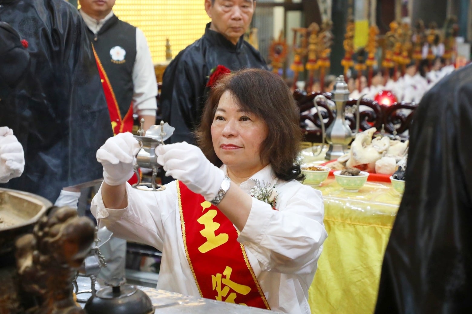 大天宮百年古禮祝壽　黃敏惠：幸福沒奇蹟、嘉義市施政八冠全國第一