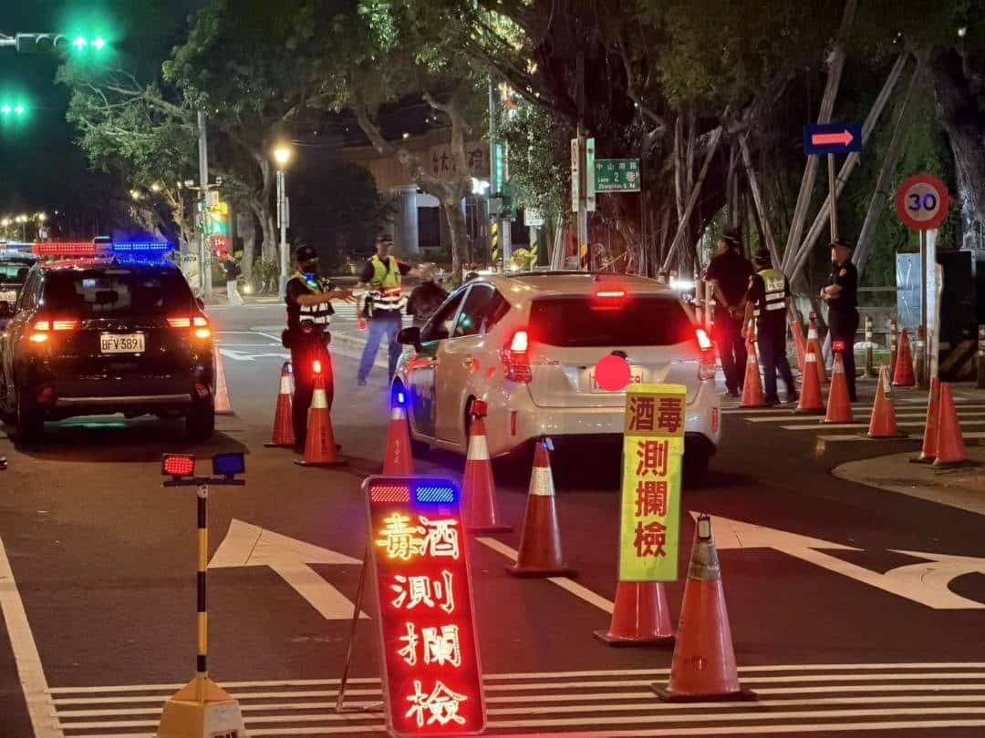 防堵毒駕釀禍　北市動員540警力設96攔檢點大掃蕩